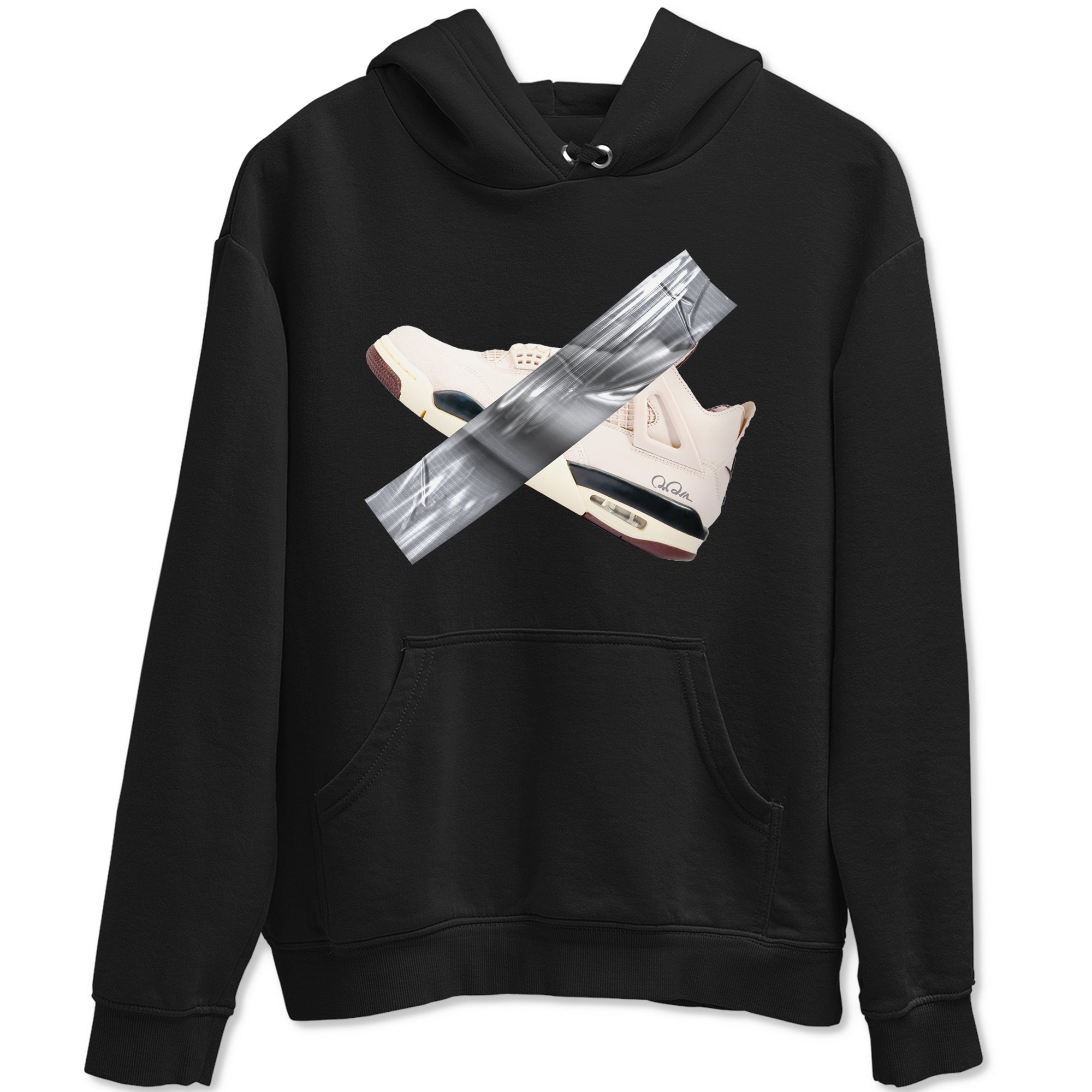 Duct tape snkmatch Tees - Air Jordan 4 A Ma Maniere x Fossil Stone