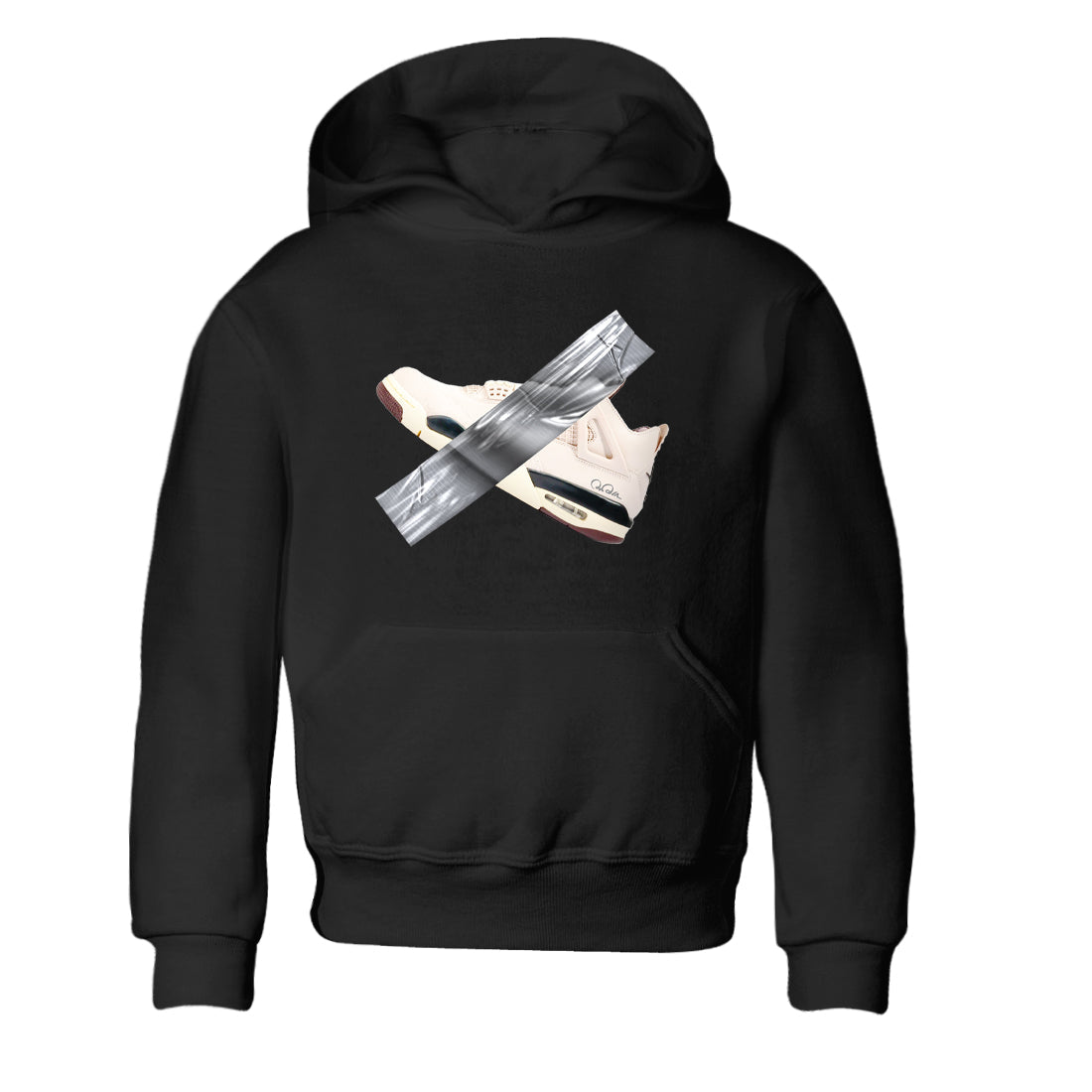 Duct tape snkmatch Tees Kids - Air Jordan 4 A Ma Maniere x Fossil Stone