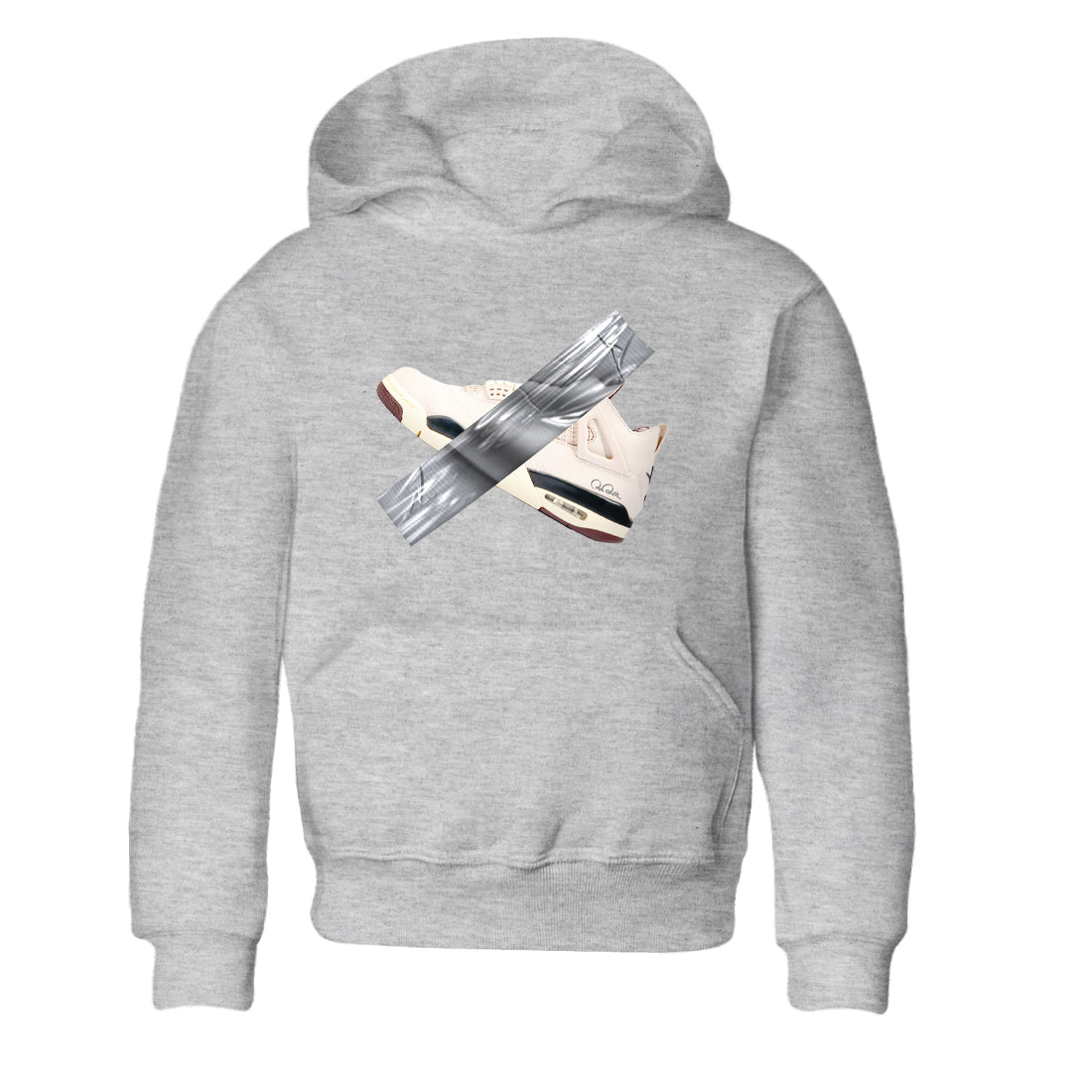 Duct tape snkmatch Tees Kids - Air Jordan 4 A Ma Maniere x Fossil Stone