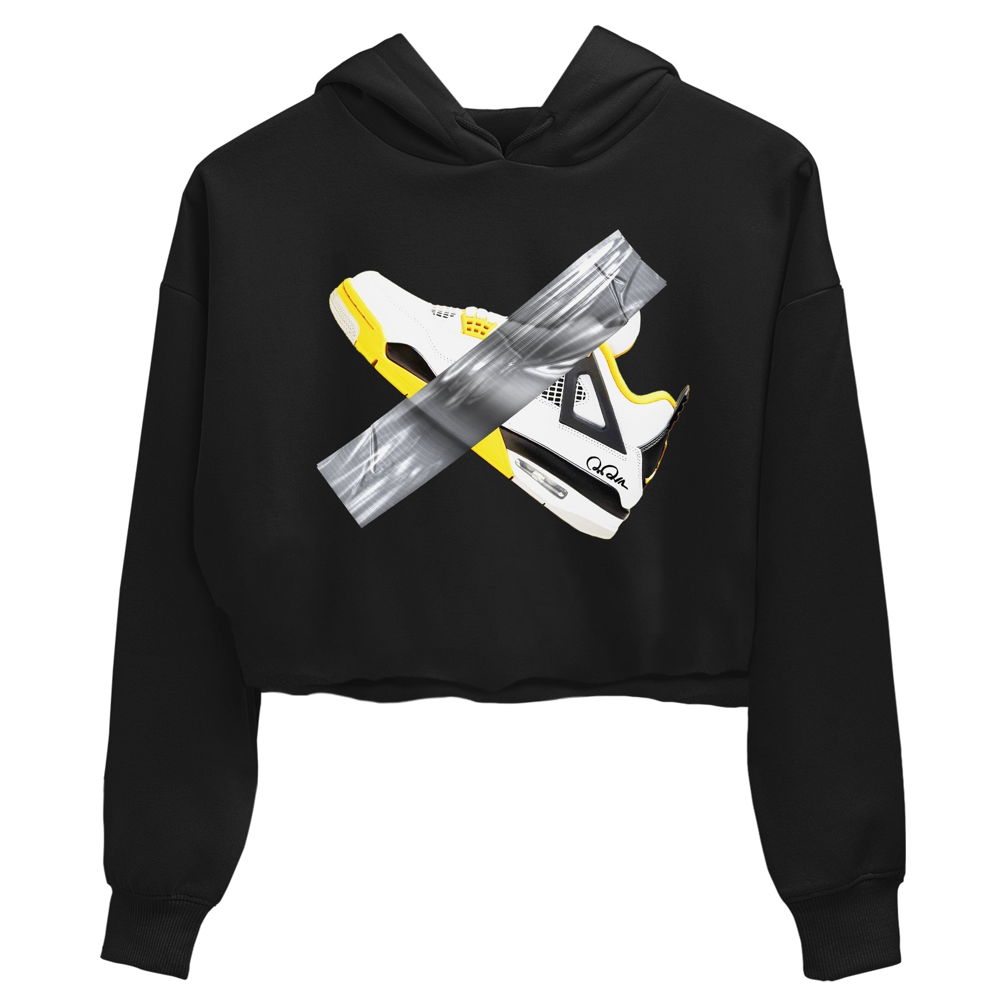 Duct Tape snkmatch Women's Top - Air Jordan 4 Vivid Sulfur