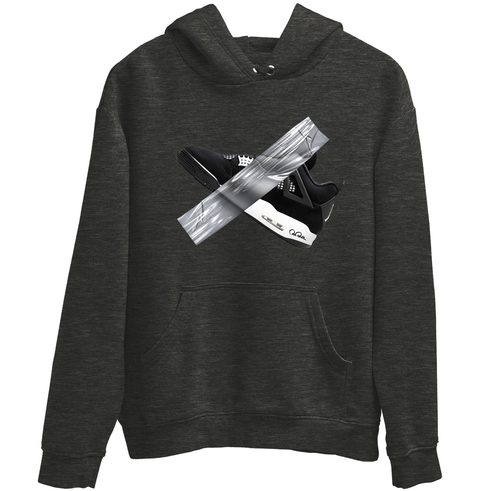 Duct Tape snkmatch Tees - Air Jordan 4 White Thunder