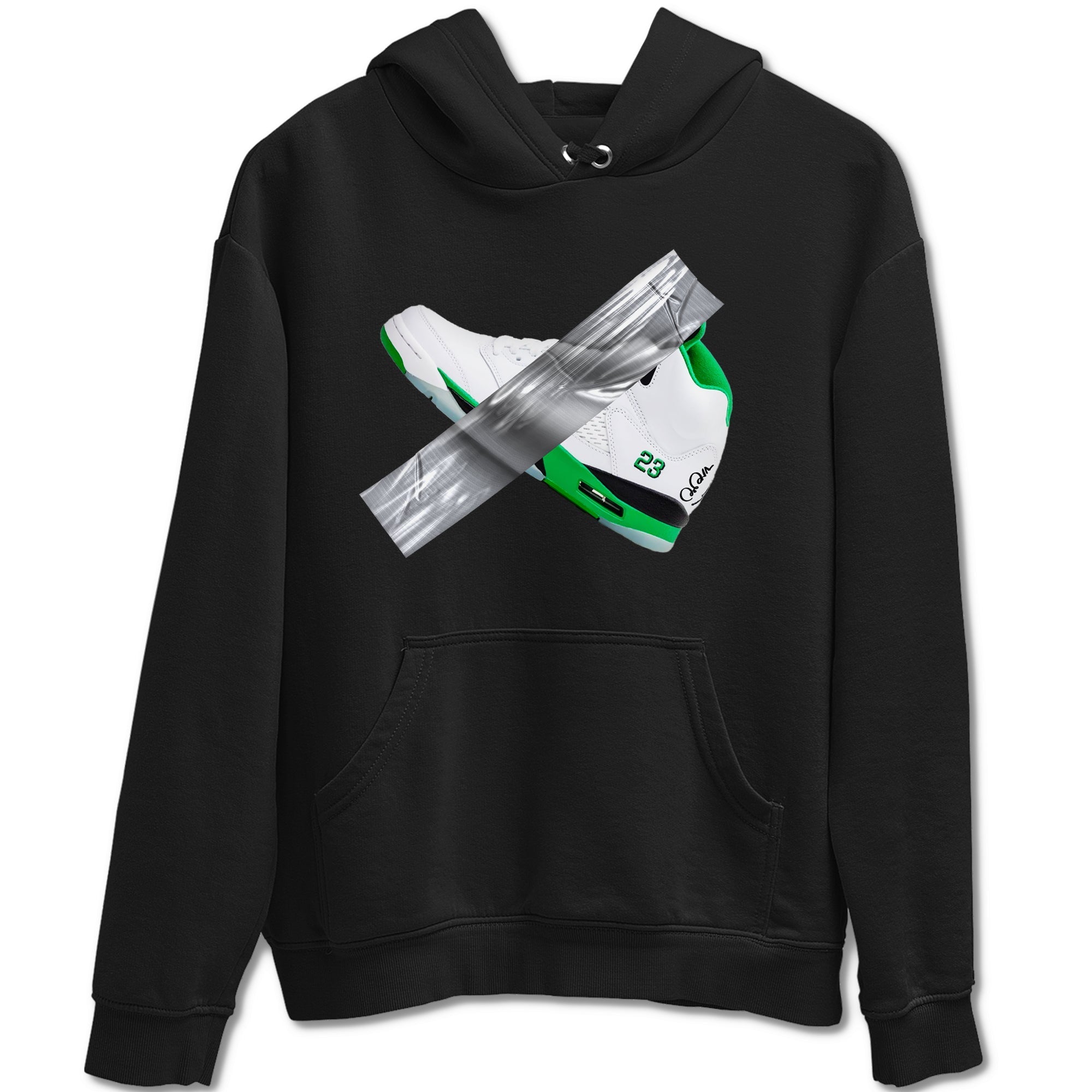 Duct Tape snkmatch Tees - Air Jordan 5 Lucky Green