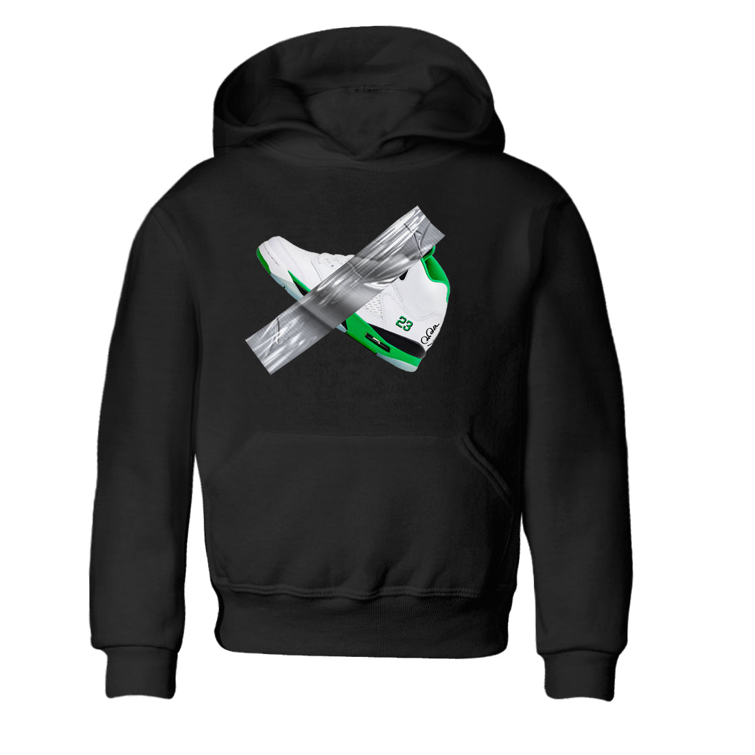 Duct Tape snkmatch Tees Kids - Air Jordan 5 Lucky Green