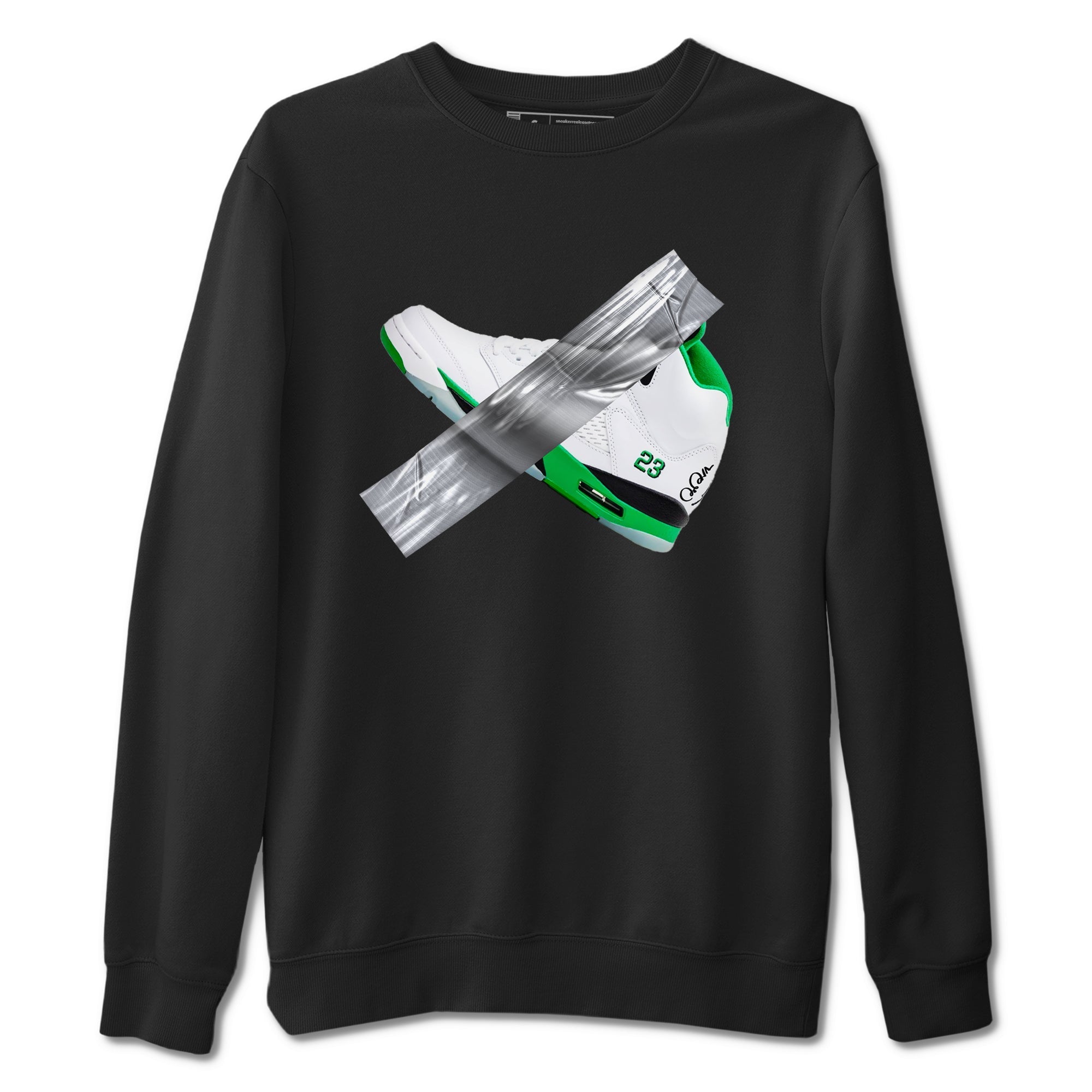 Duct Tape snkmatch Tees - Air Jordan 5 Lucky Green
