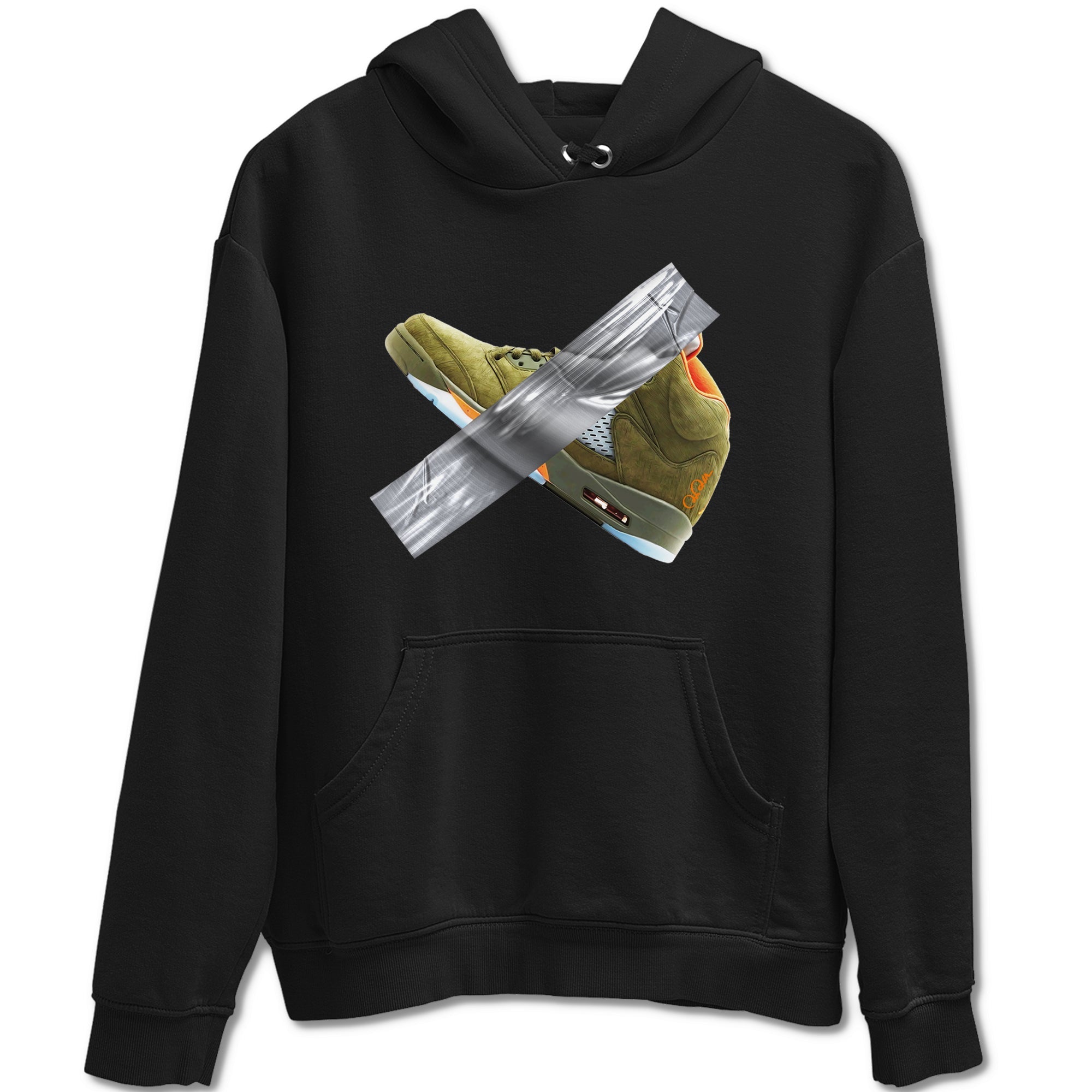 Duct Tape snkmatch Tees - Air Jordan 5 Olive