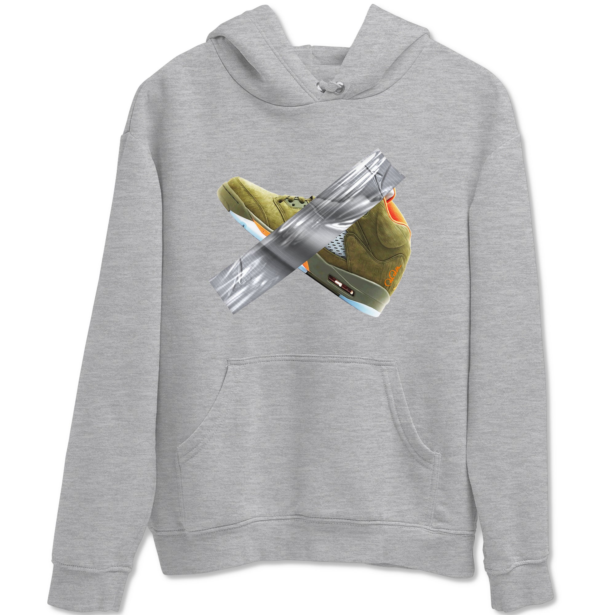 Duct Tape snkmatch Tees - Air Jordan 5 Olive