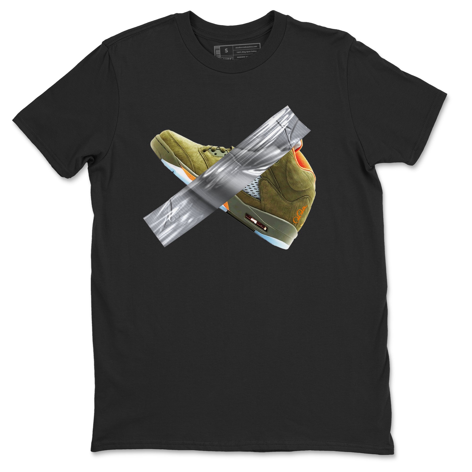 Duct Tape snkmatch Tees - Air Jordan 5 Olive