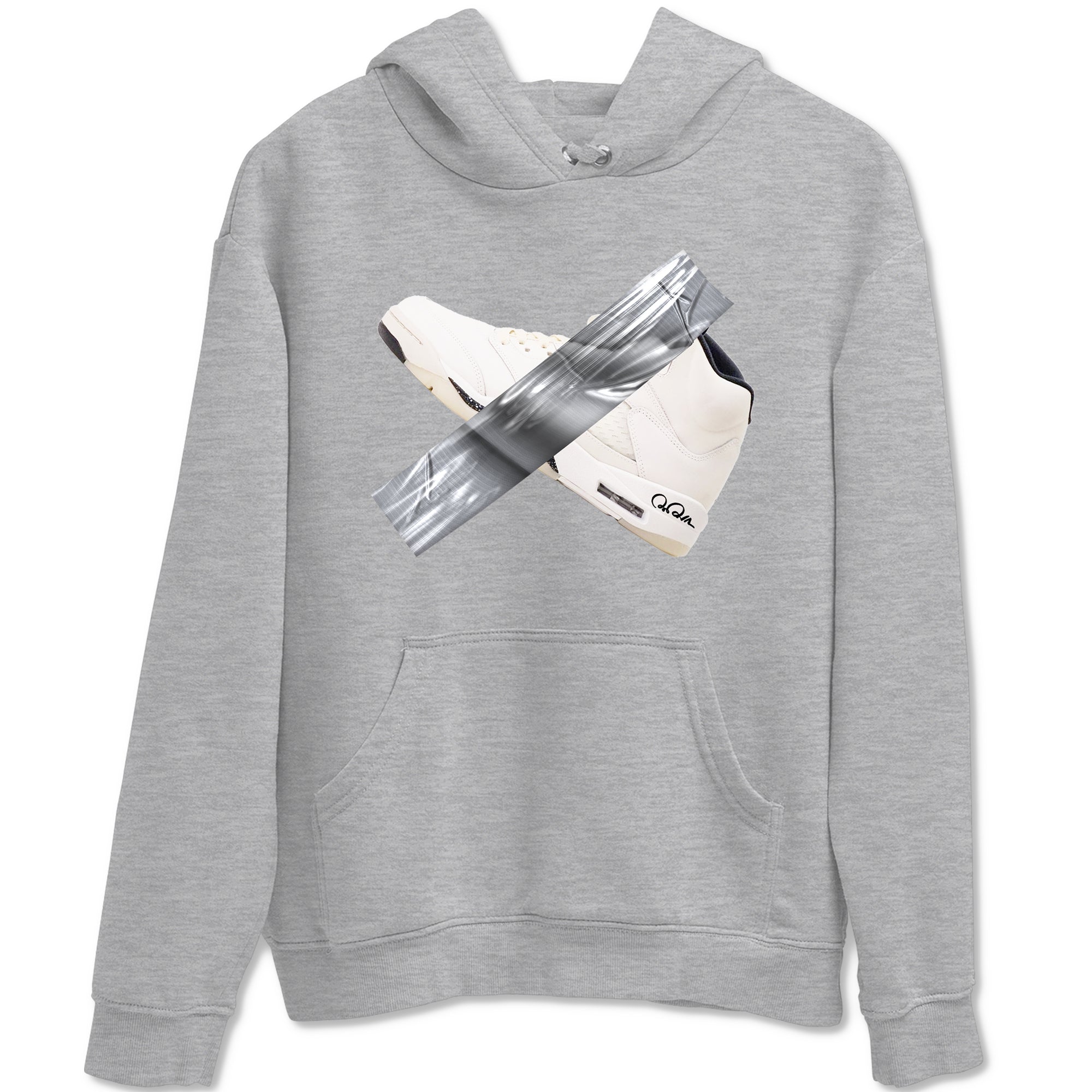 Duct Tape snkmatch Tees - Air Jordan 5 Sail