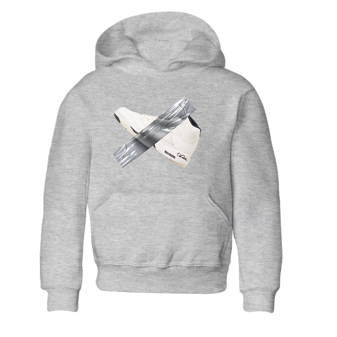 Duct Tape snkmatch Tees Kids - Air Jordan 5 Sail