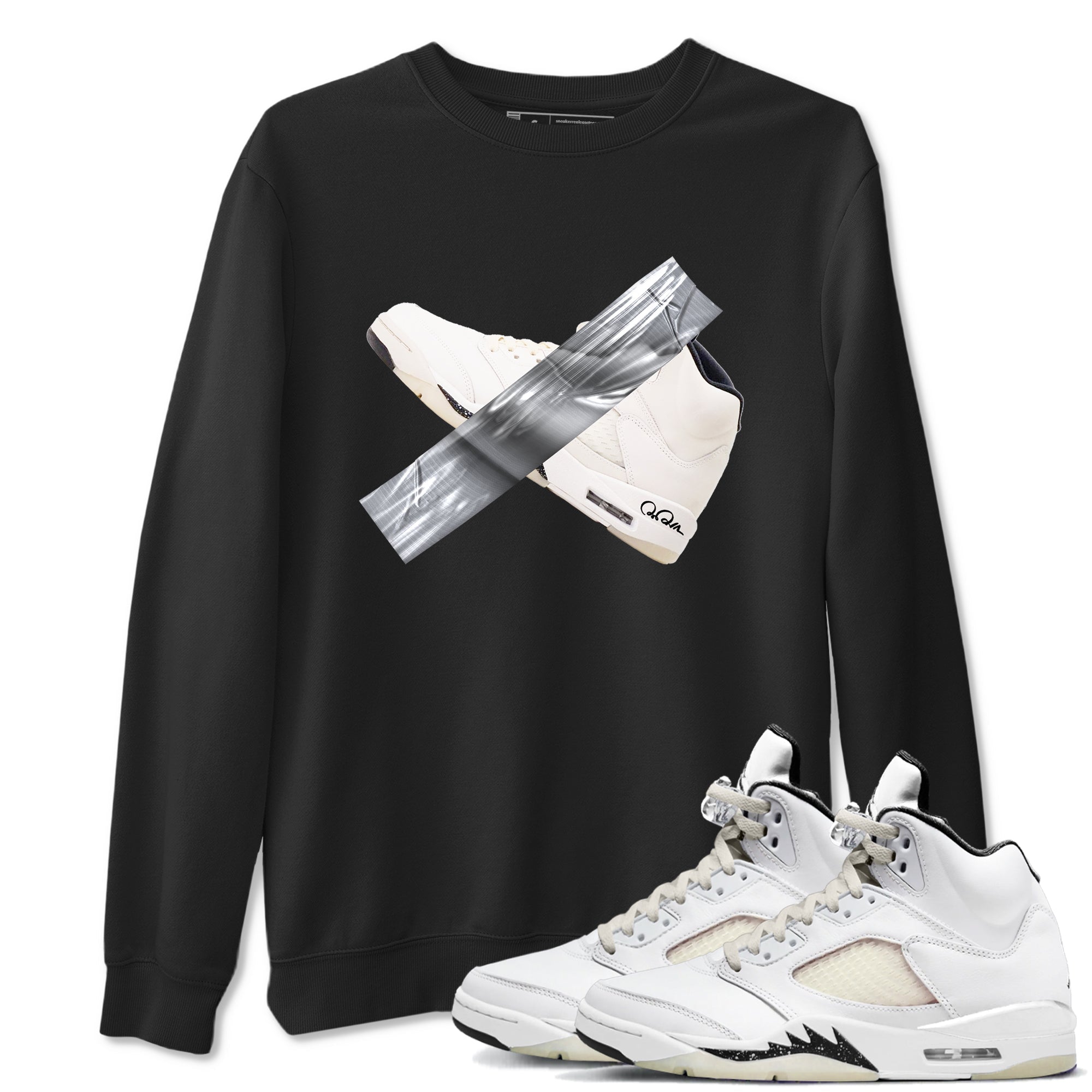 Duct Tape snkmatch Tees - Air Jordan 5 Sail