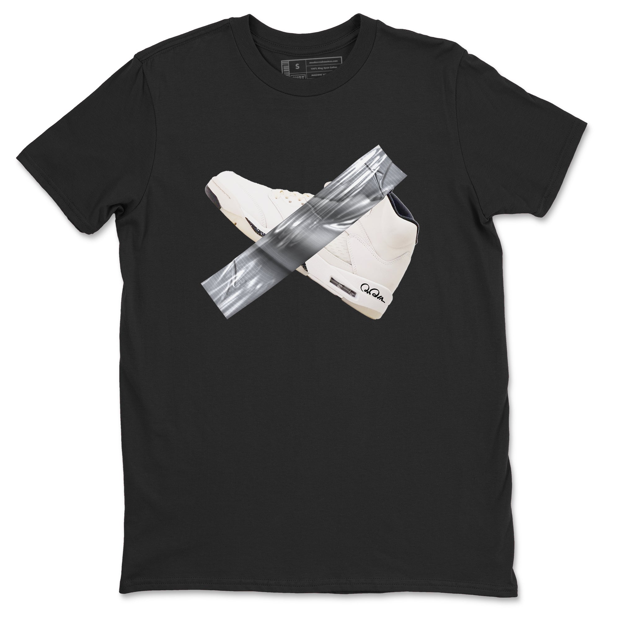 Duct Tape snkmatch Tees - Air Jordan 5 Sail