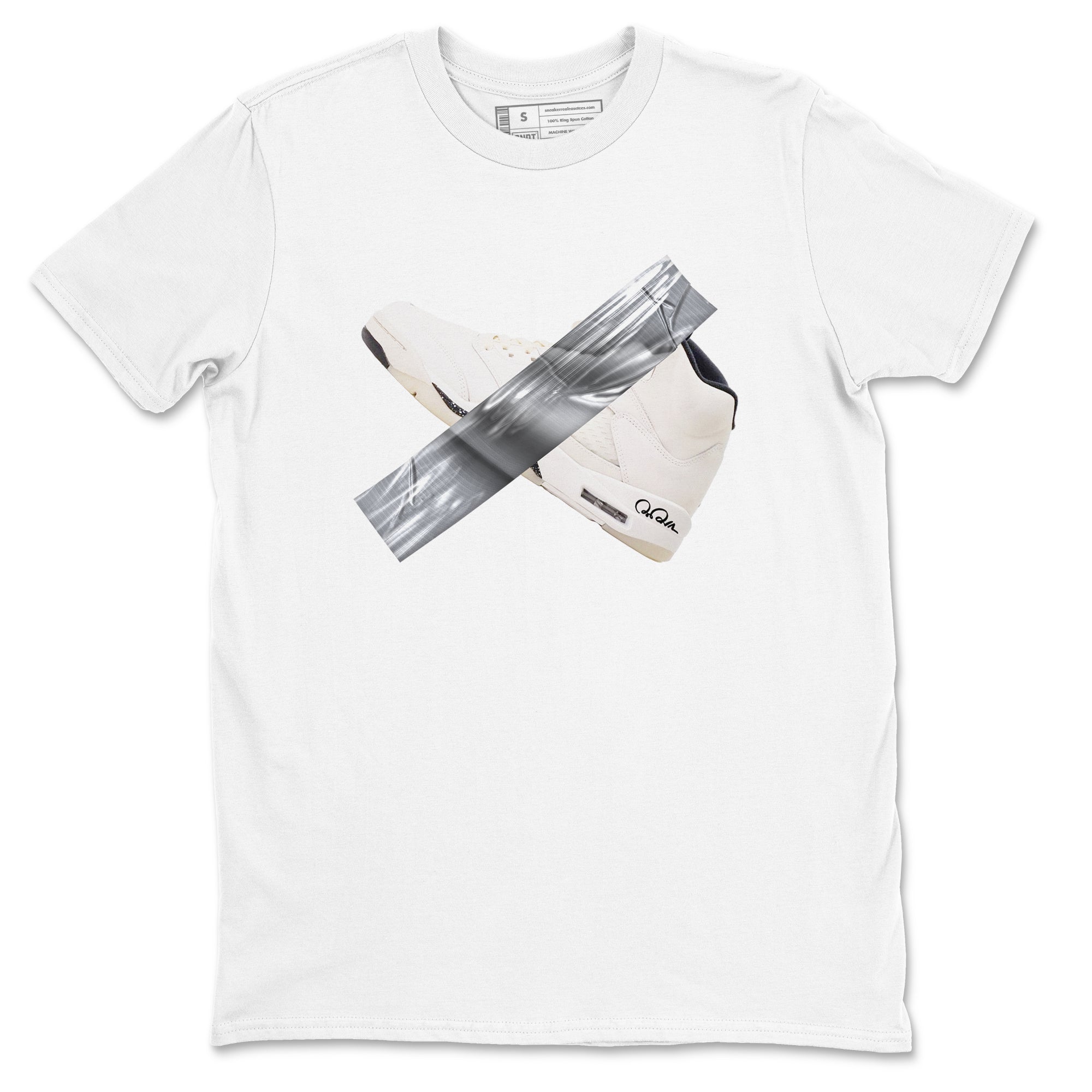 Duct Tape snkmatch Tees - Air Jordan 5 Sail