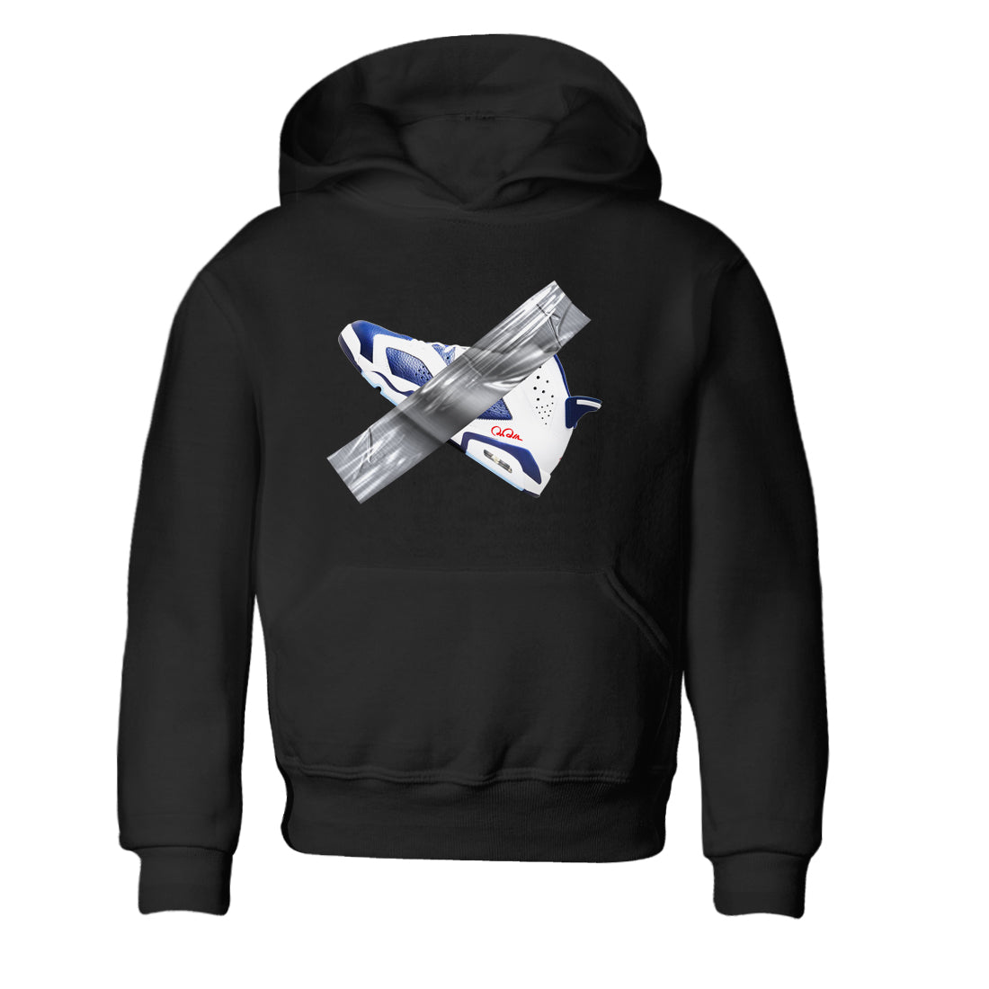 Duct Tape snkmatch Tees Kids - Air Jordan 6 White And Midnight Navy