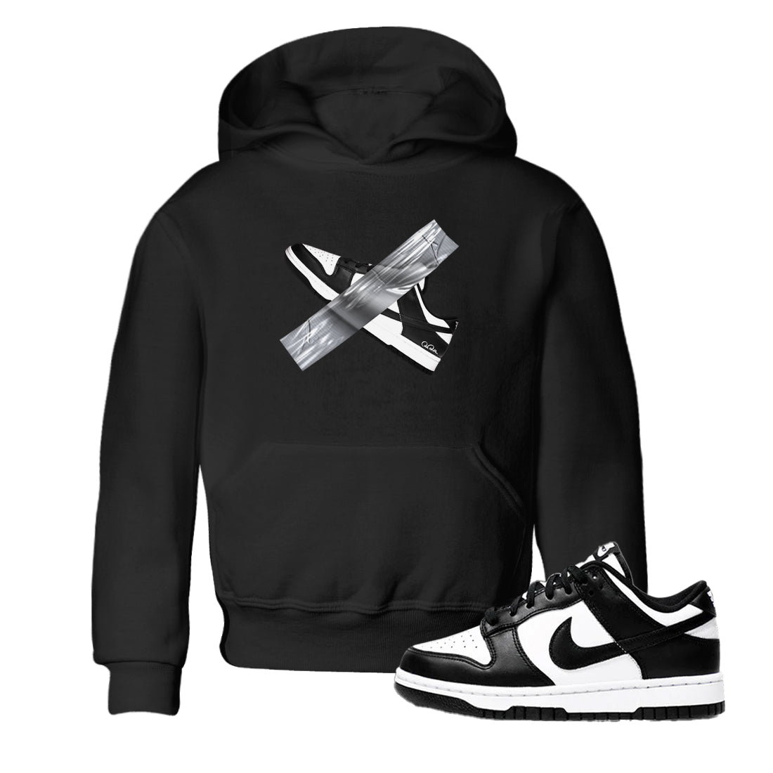 Duct Tape snkmatch Tees Kids - Dunk Panda