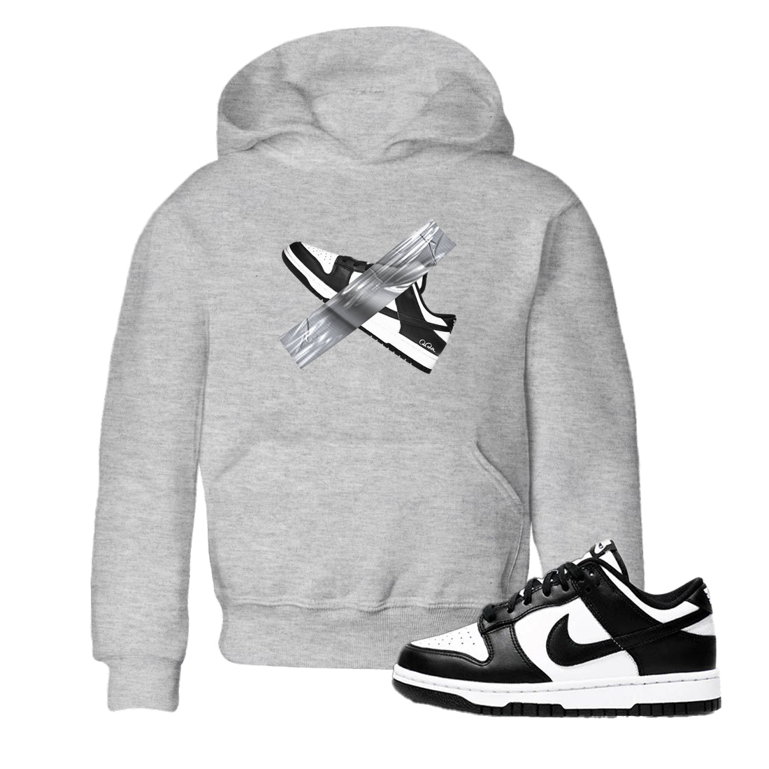 Duct Tape snkmatch Tees Kids - Dunk Panda