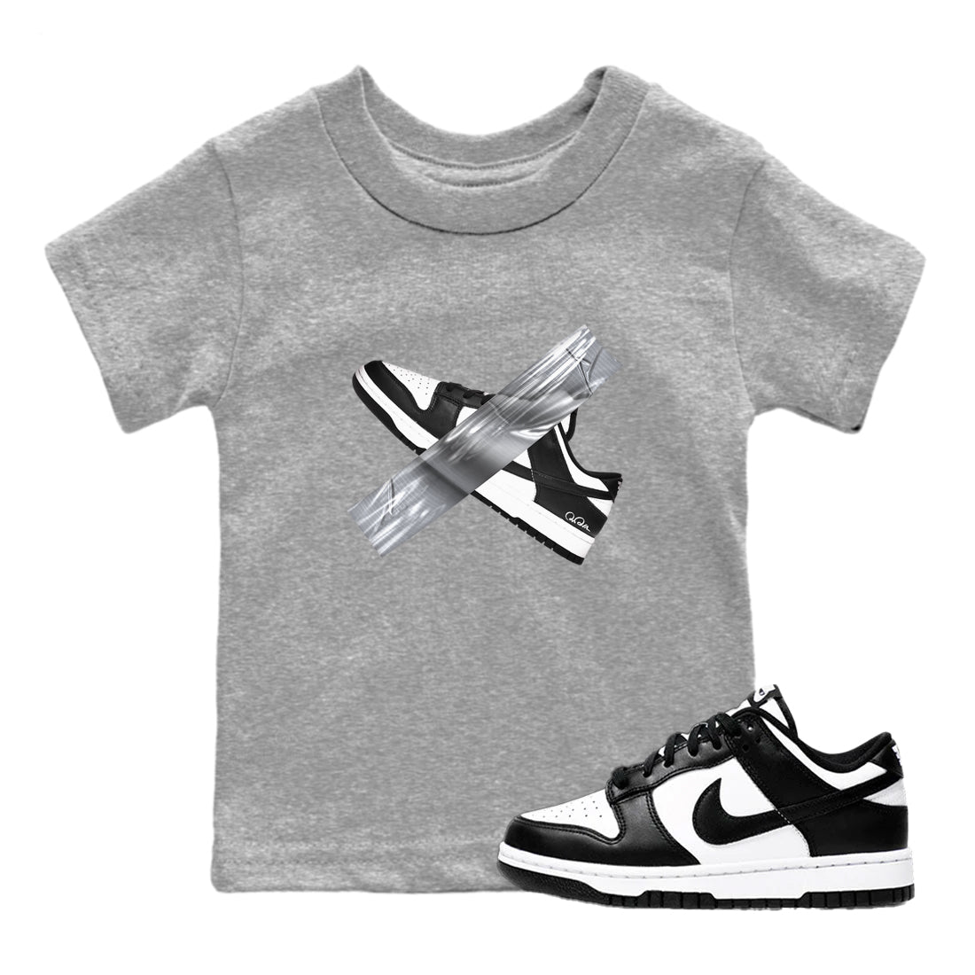 Duct Tape snkmatch Tees Kids - Dunk Panda