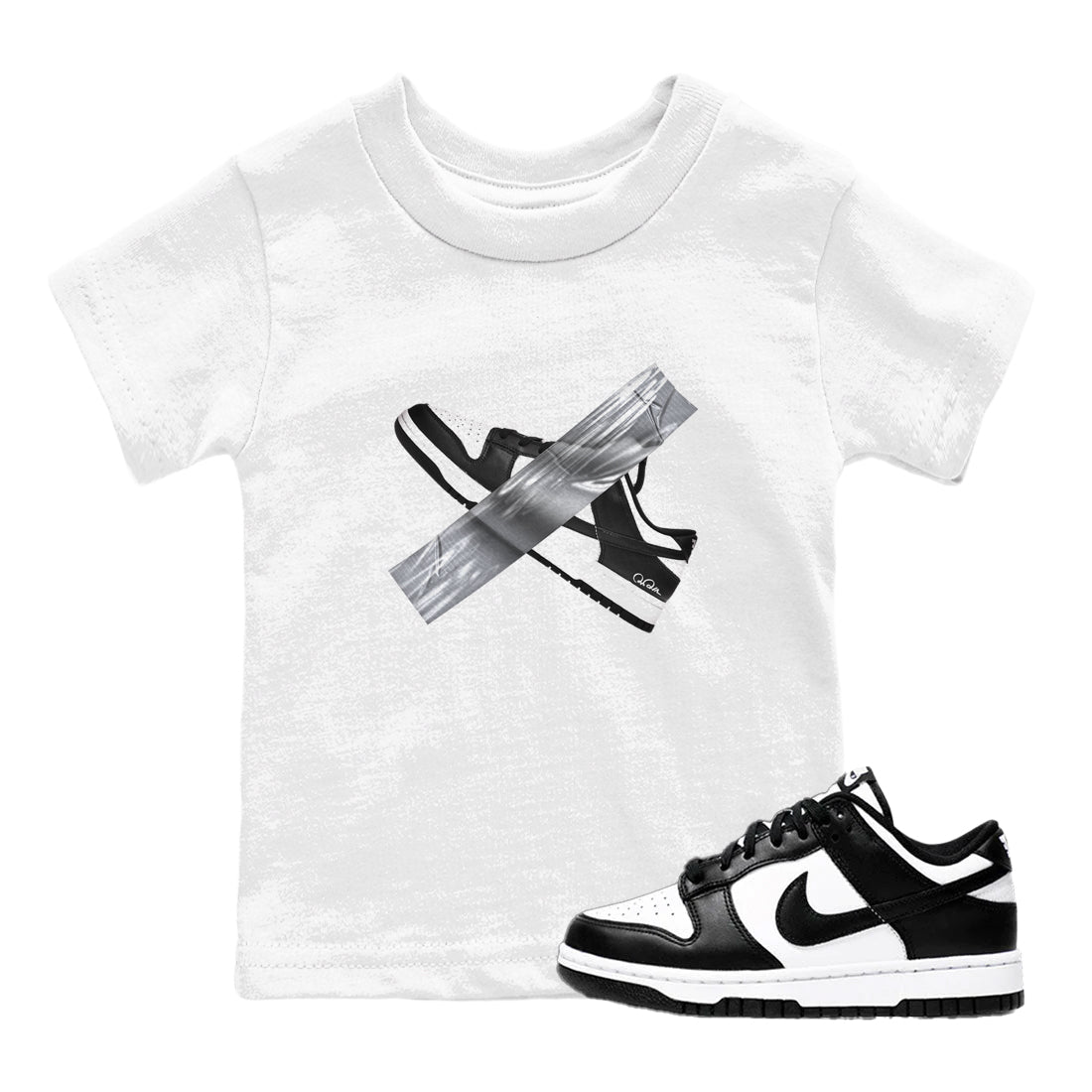 Duct Tape snkmatch Tees Kids - Dunk Panda