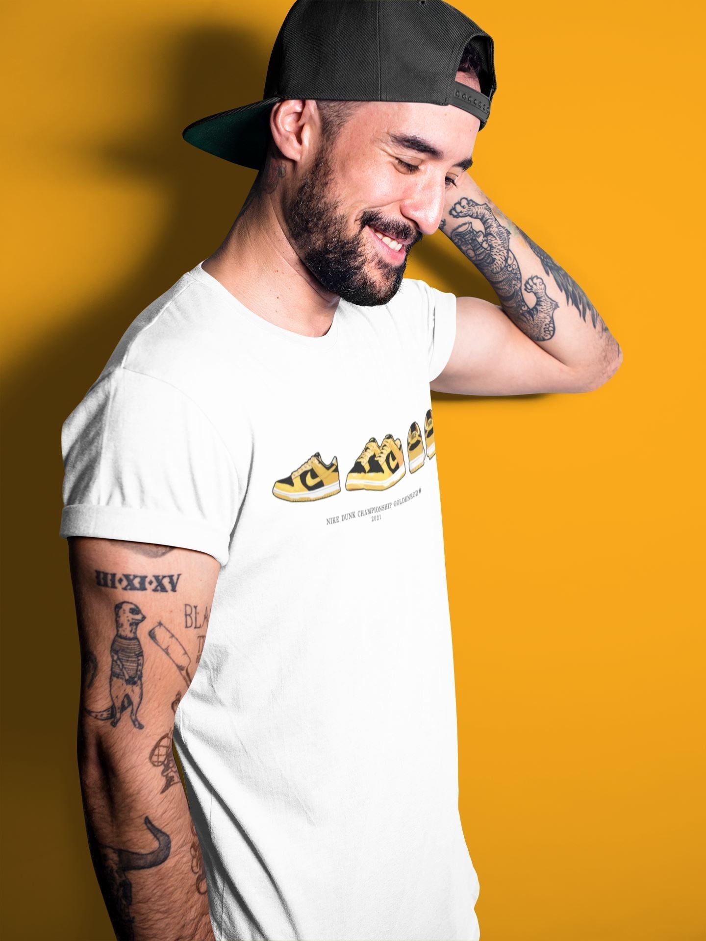 snkmatch Prelude Unisex Tops - Dunk Championship Goldenrod