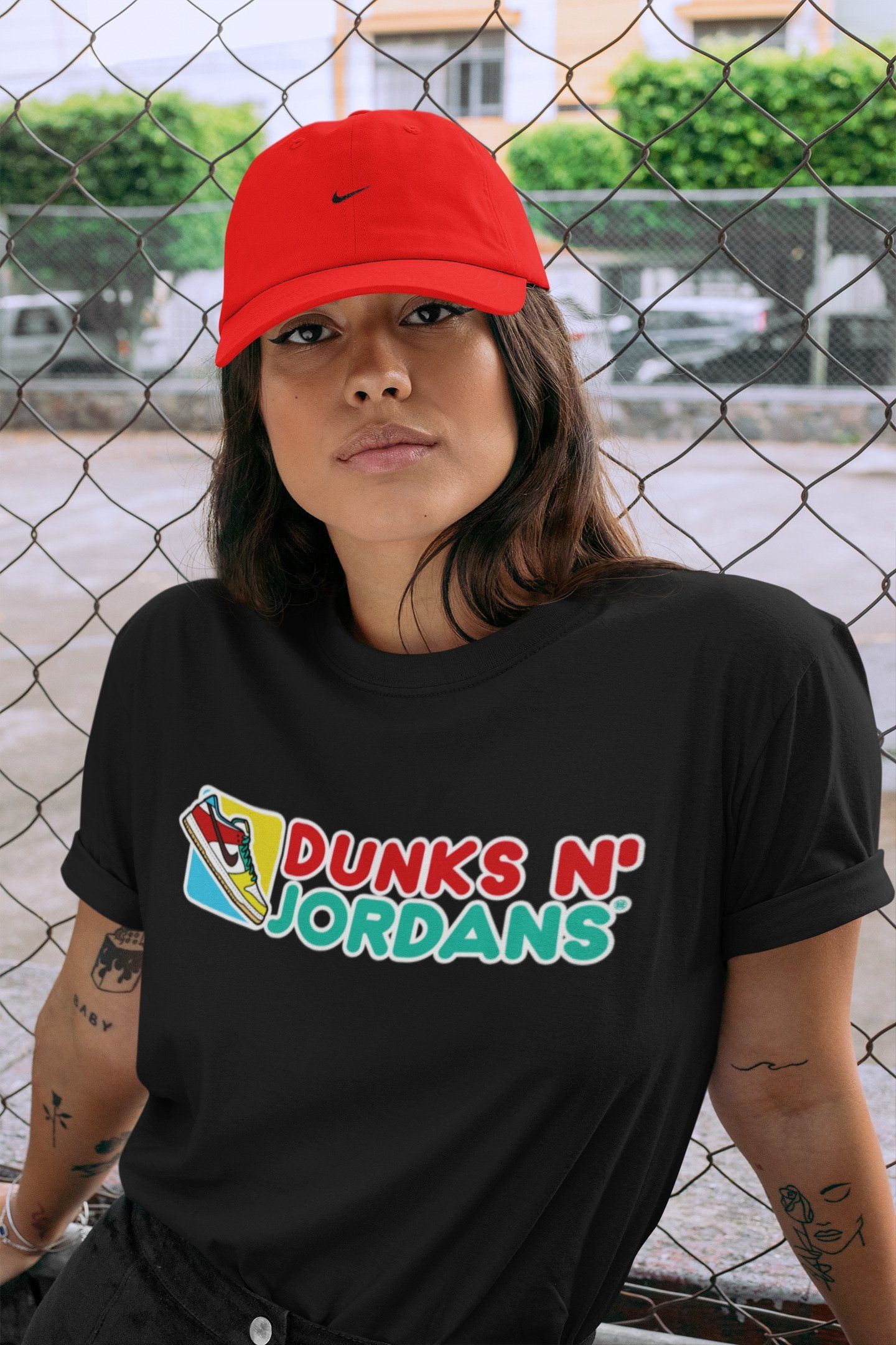 Dunks N Air Jordans Unisex Tops - Dunk Free 99 White