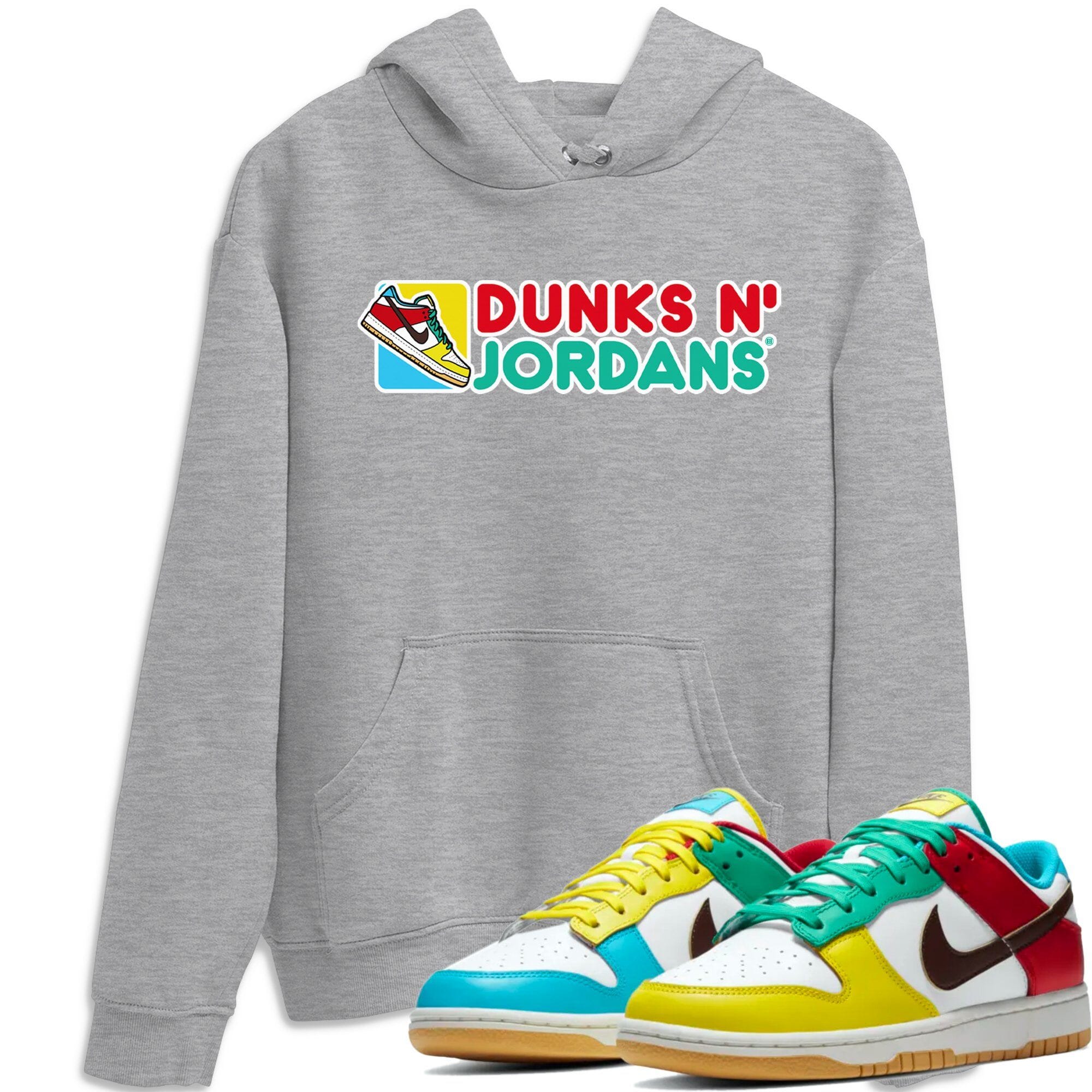 Dunks N Air Jordans Unisex Tops - Dunk Free 99 White