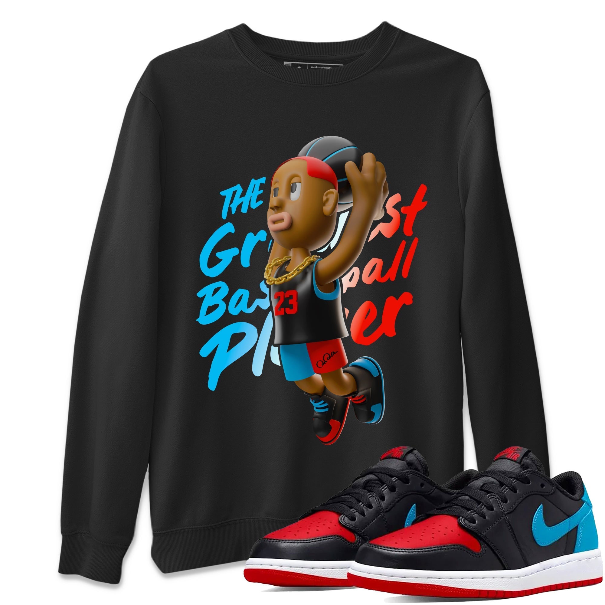 Dunkshot Boy Unisex Tops - Air Jordan 1 UNC to Chicago