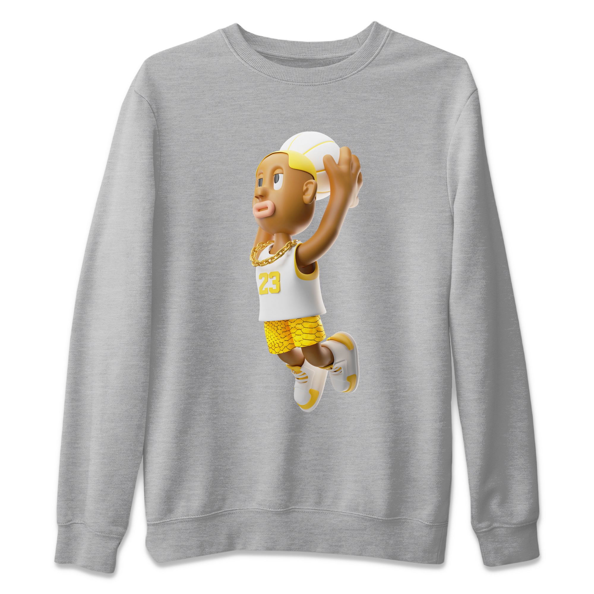 Dunkshot Boy Unisex Tops - Air Jordan 11 Yellow Python