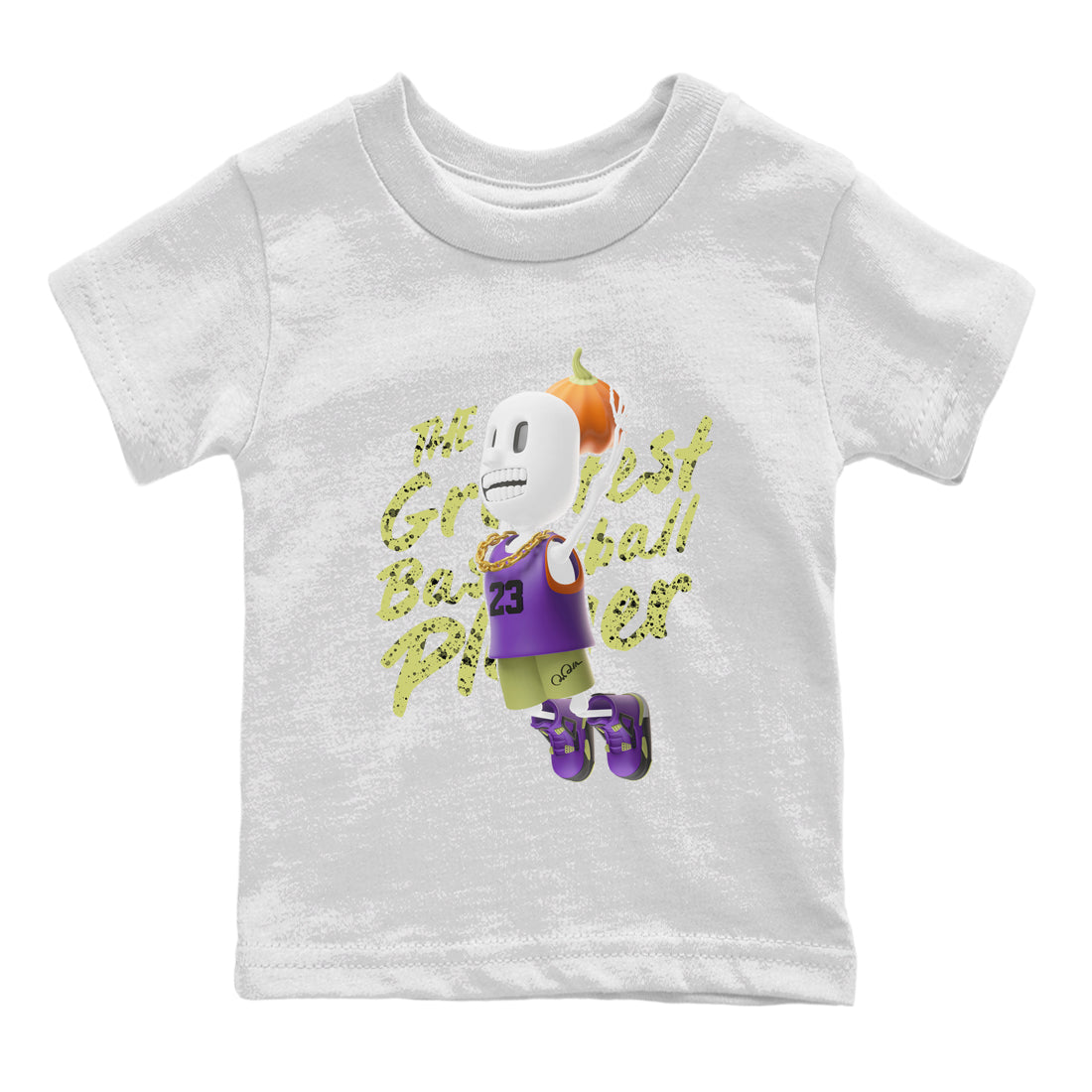 Dunkshot Boy snkmatch Tee Kids - Air Jordan 4 Canyon Purple