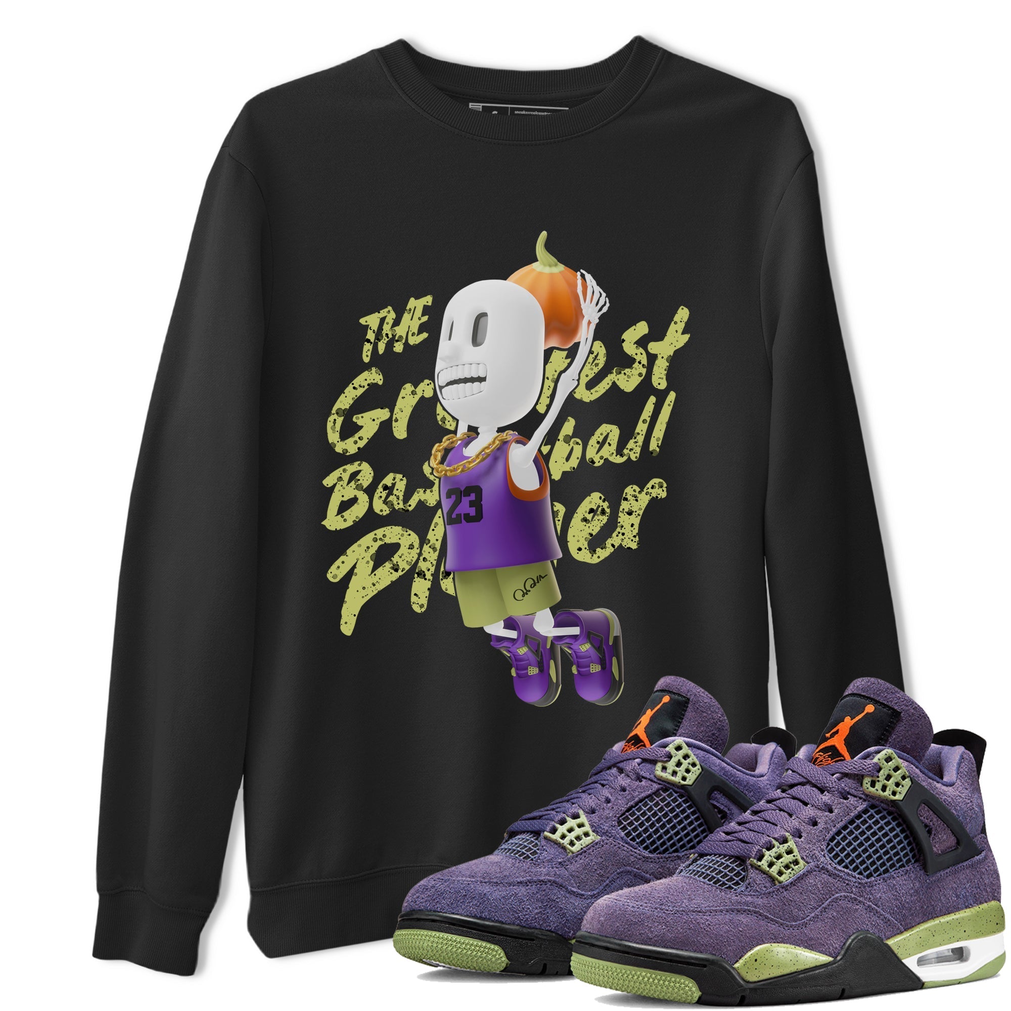 Dunkshot Boy snkmatch Tee - Air Jordan 4 Canyon Purple