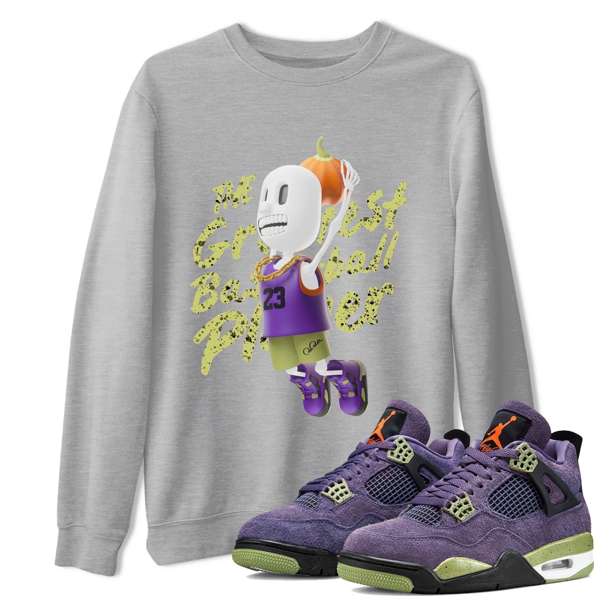 Dunkshot Boy snkmatch Tee - Air Jordan 4 Canyon Purple