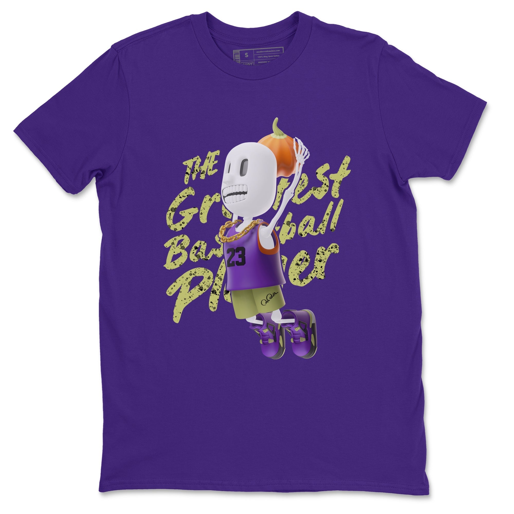 Dunkshot Boy snkmatch Tee - Air Jordan 4 Canyon Purple