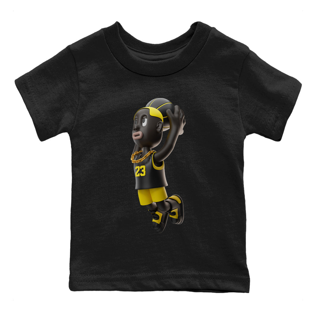 Dunkshot Boy Kids Tops - Air Jordan 4 Thunder
