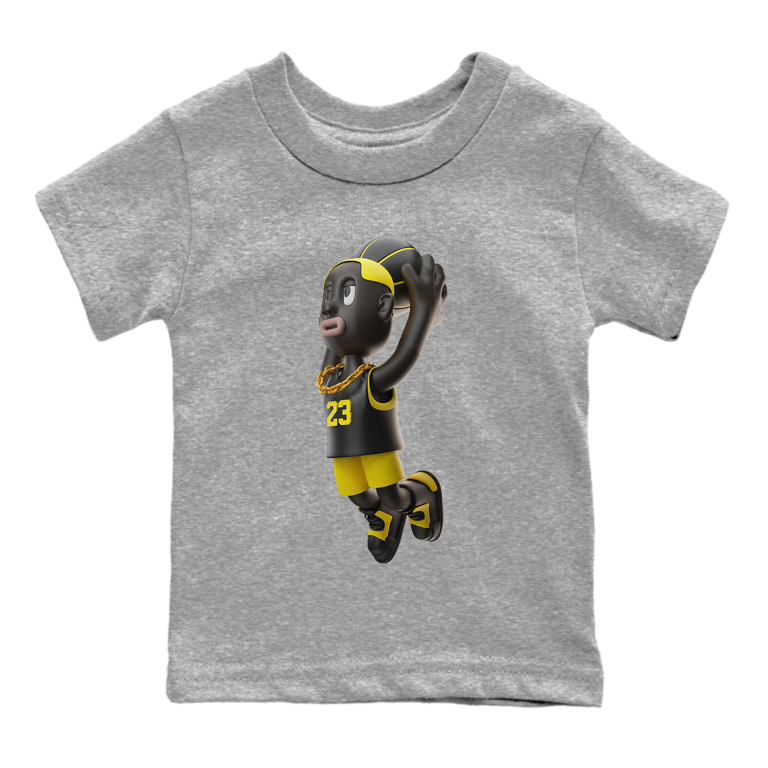 Dunkshot Boy Kids Tops - Air Jordan 4 Thunder