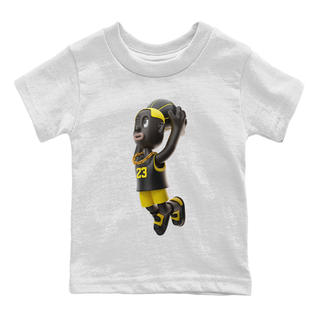 Dunkshot Boy Kids Tops - Air Jordan 4 Thunder
