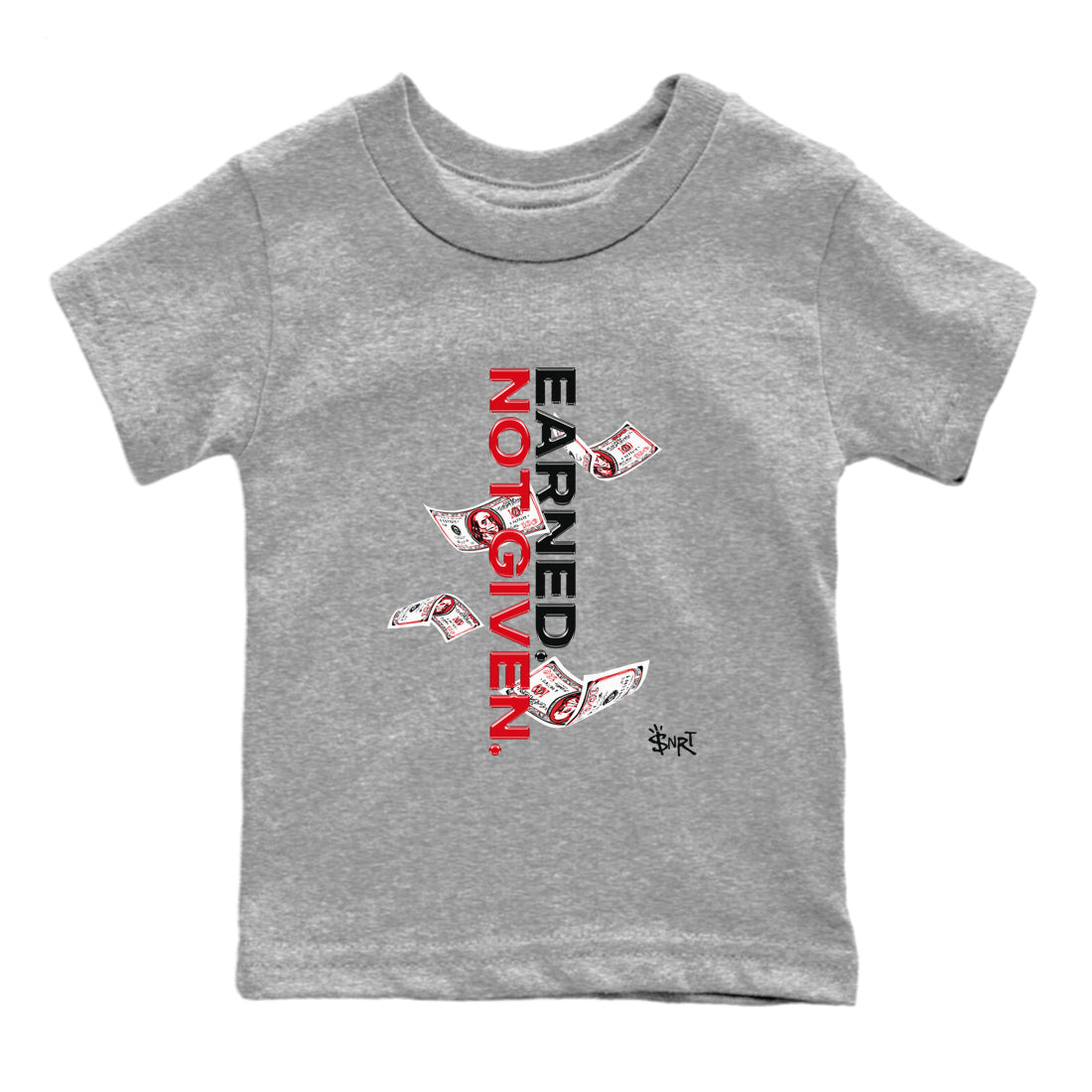 Earned Not Given snkmatch Tees Kids - AE 1 Bred