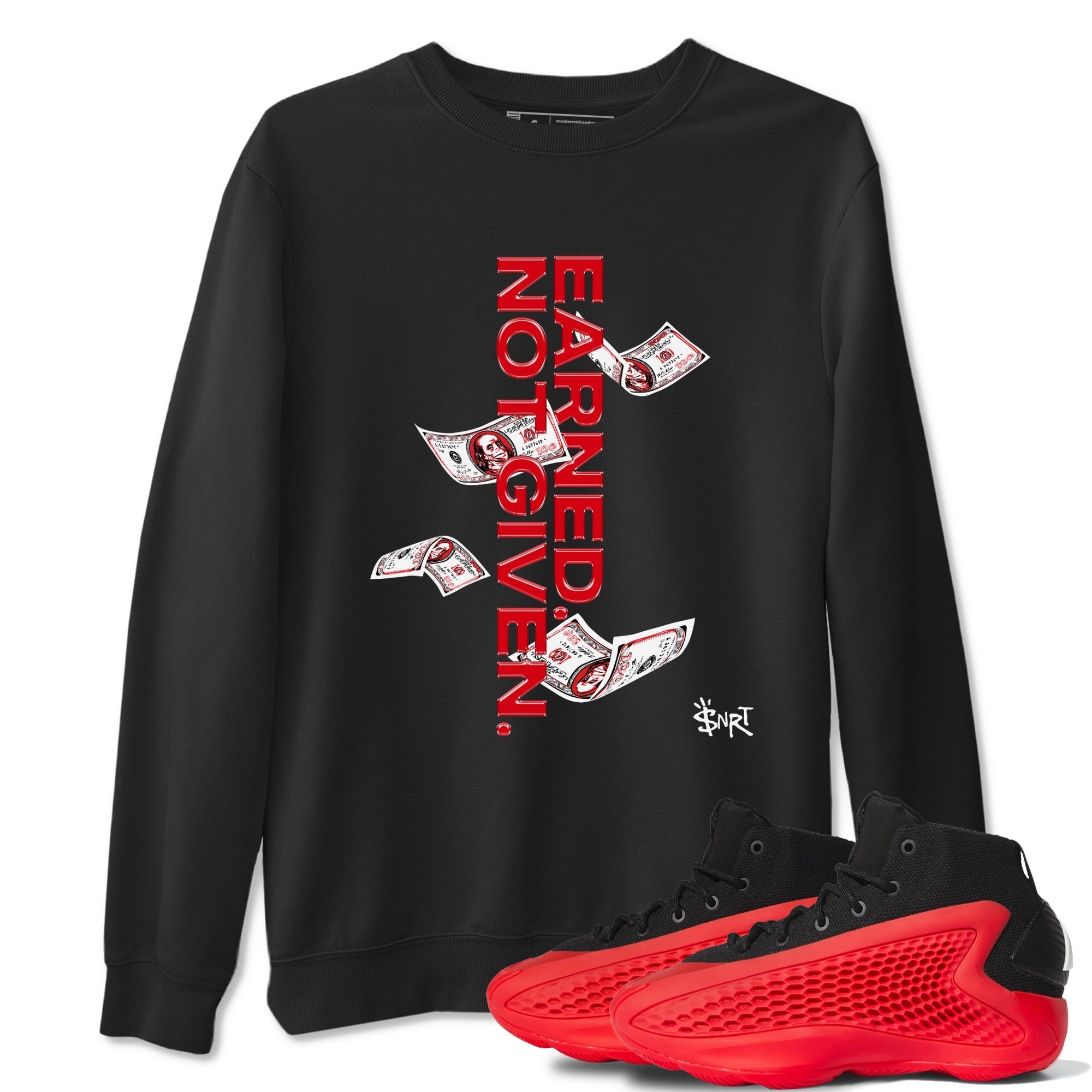 Earned Not Given snkmatch Tees - AE 1 Bred