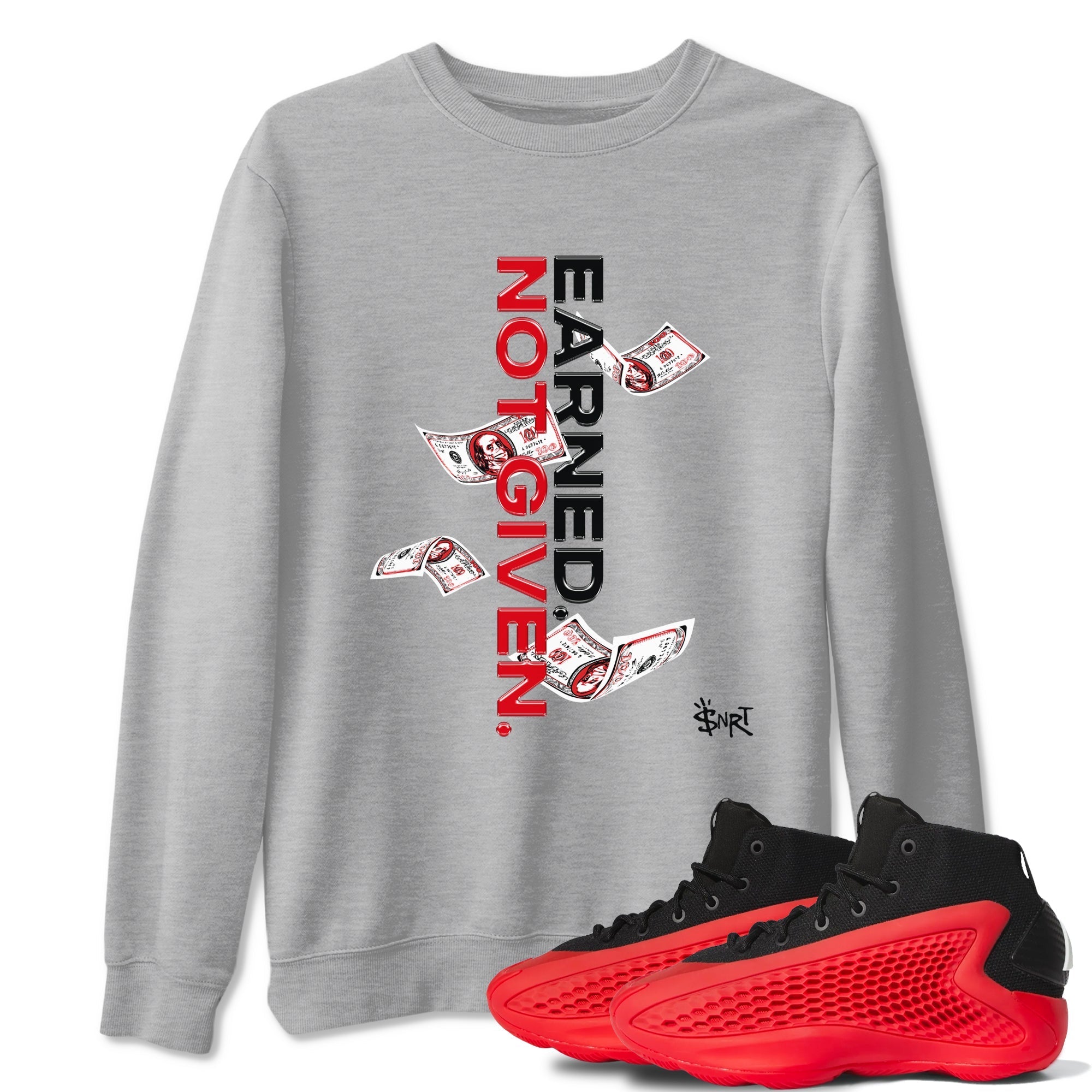 Earned Not Given snkmatch Tees - AE 1 Bred