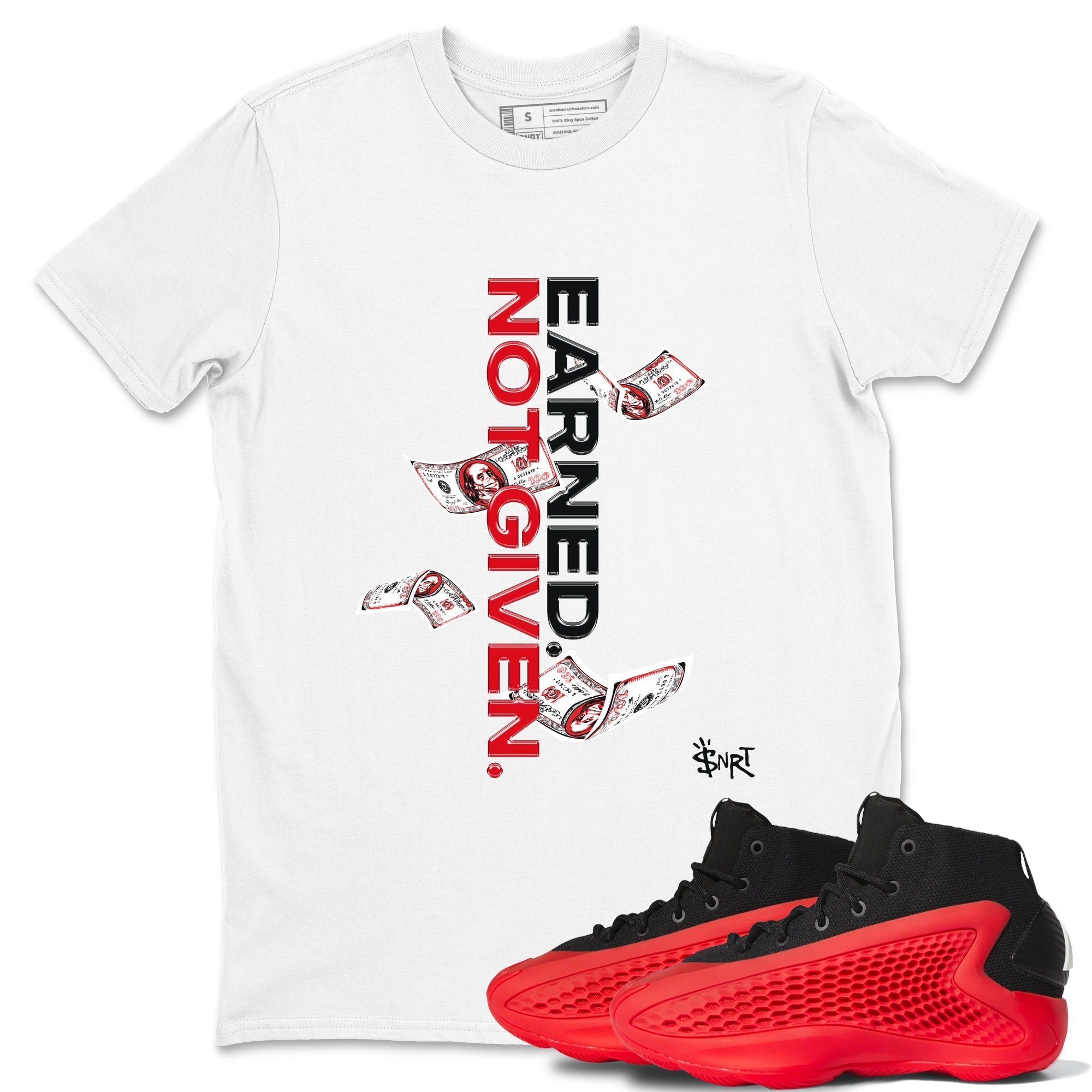 Earned Not Given snkmatch Tees - AE 1 Bred