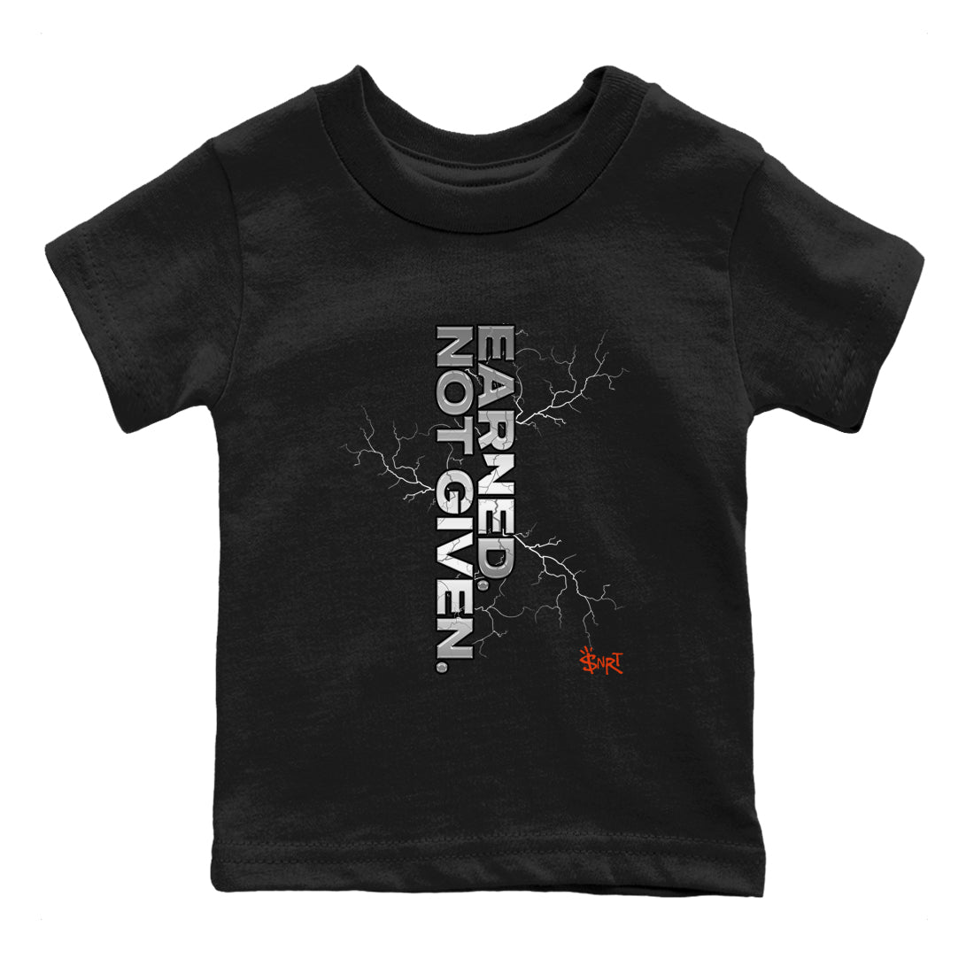 Earned Not Given snkmatch Tees Kids - Air Foamposite One Jin