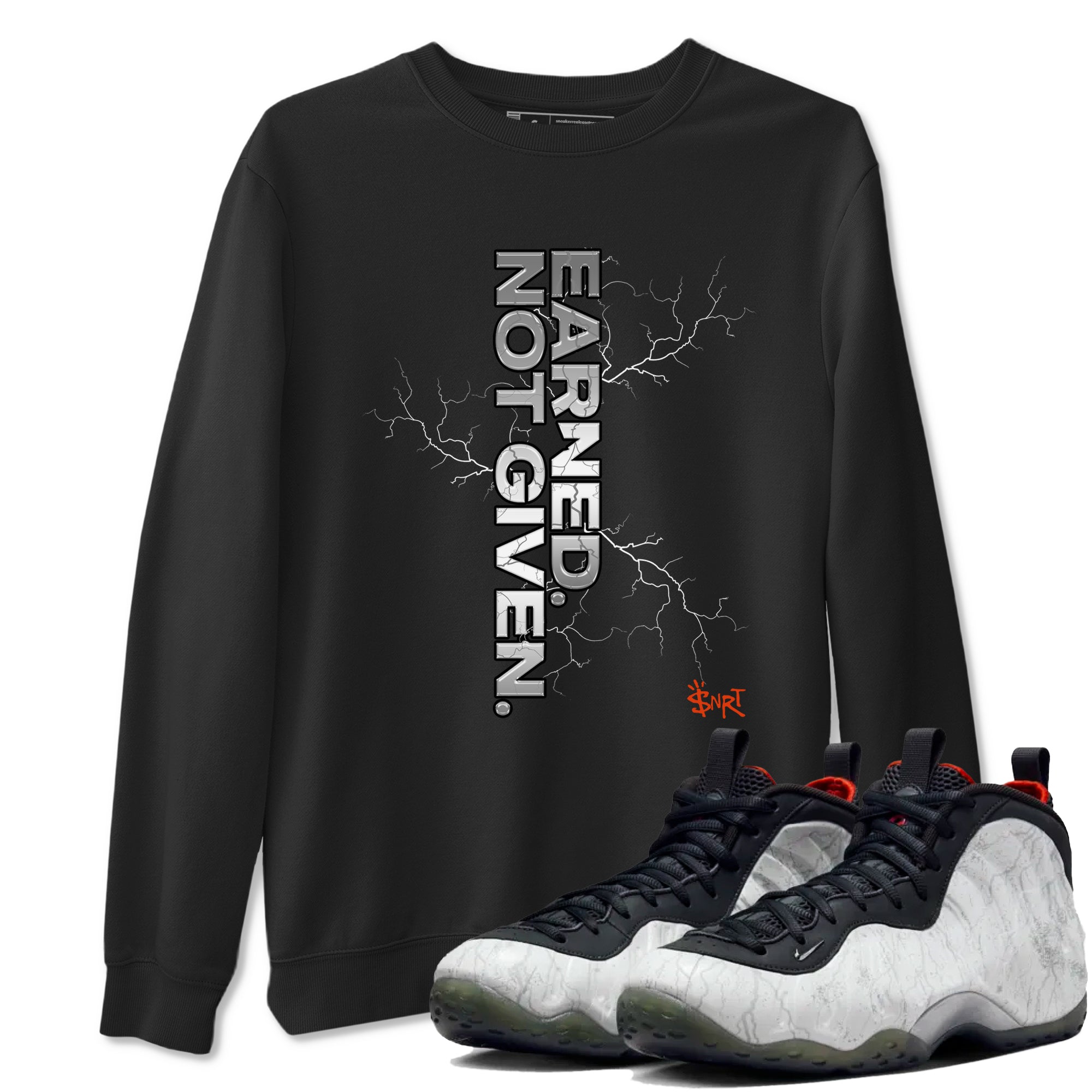 Earned Not Given snkmatch Tees - Air Foamposite One Jin