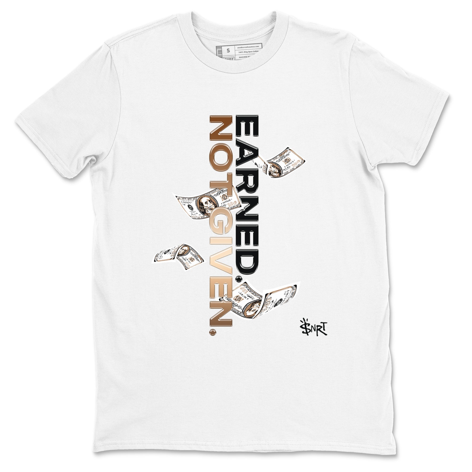 Earned Not Given snkmatch Tees - Air Foamposite One Metallic Copper