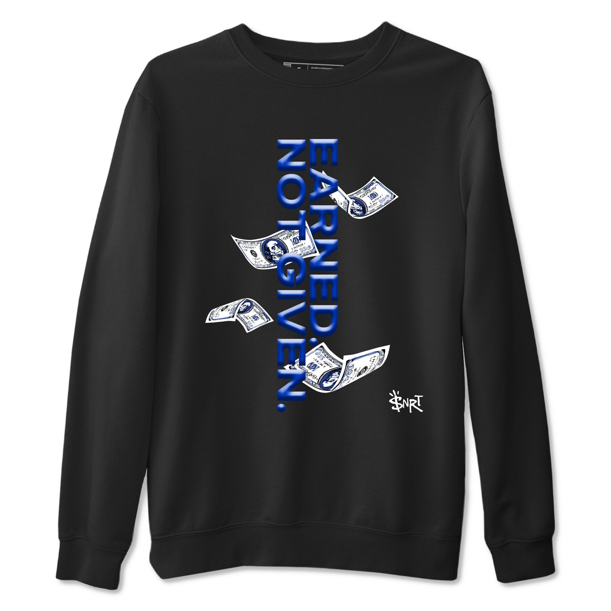 Earned Not Given snkmatch Tees - Air Foamposite One Royal