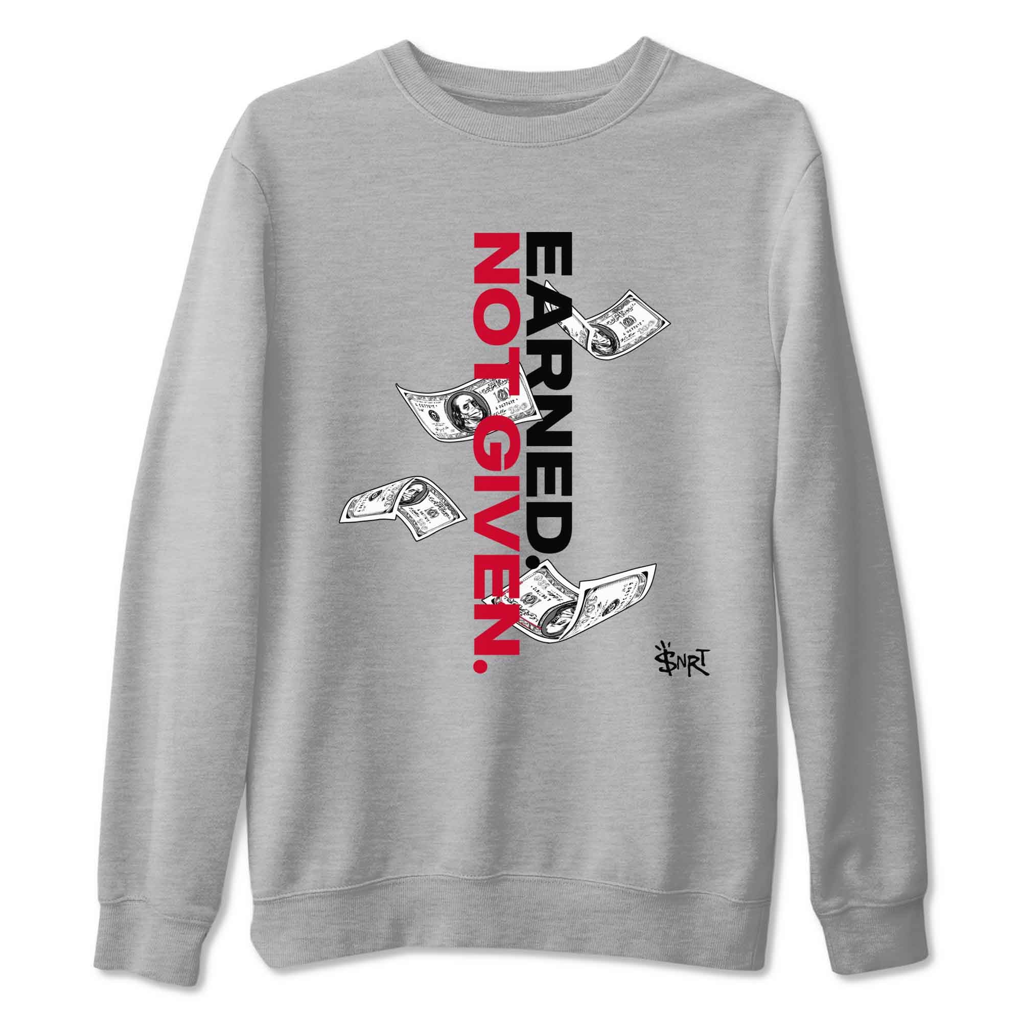 Earned Not Given snkmatch Tees - Air Jordan 12 Flu Game