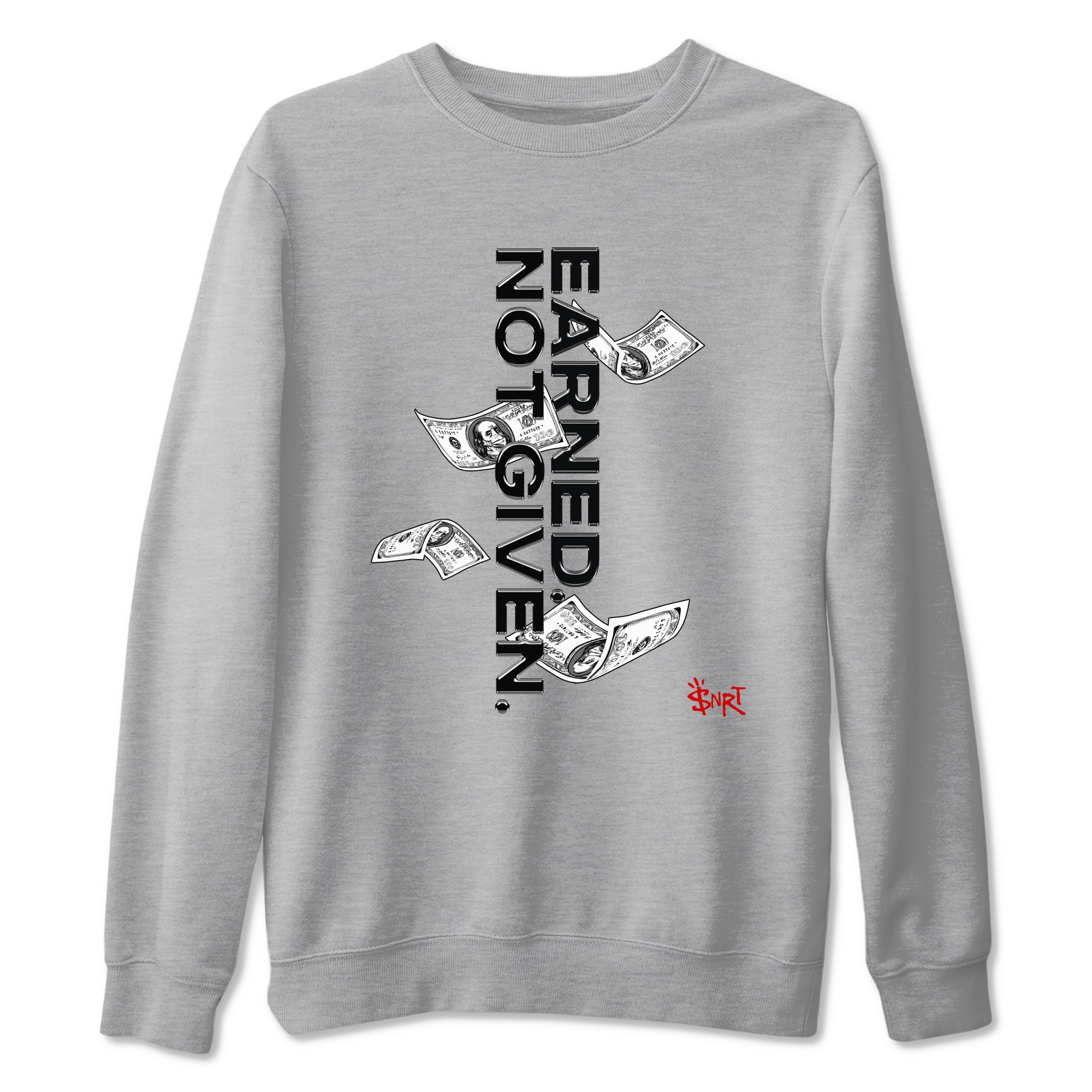 Earned Not Given snkmatch Tees - Air Jordan 14 Black Toe