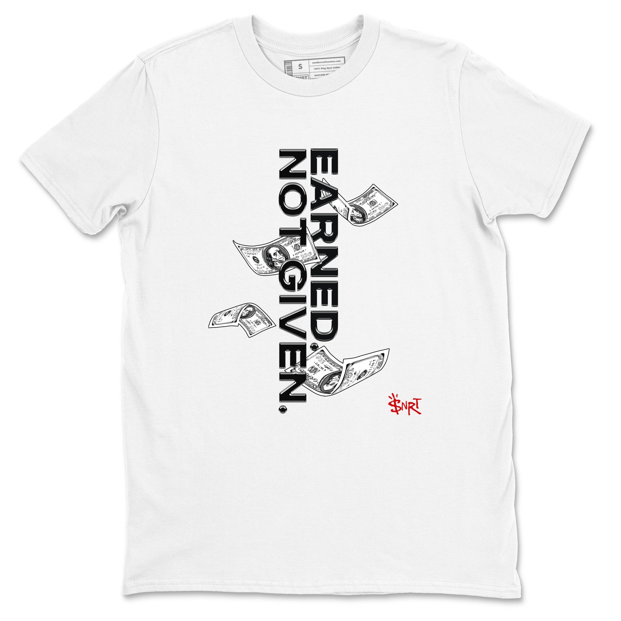 Earned Not Given snkmatch Tees - Air Jordan 14 Black Toe