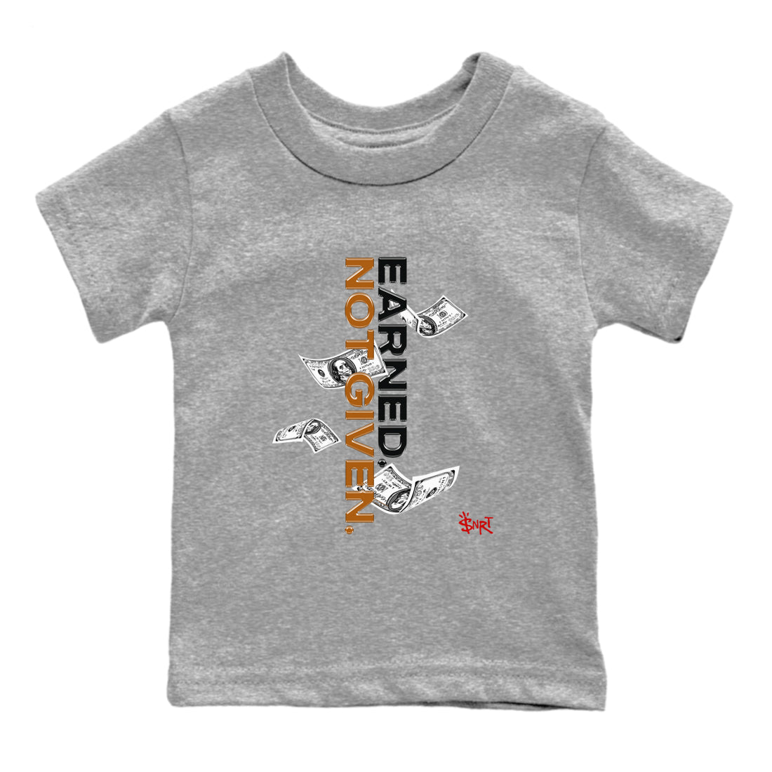 Earned Not Given snkmatch Tees Kids - Air Jordan 5 Archaeo Brown