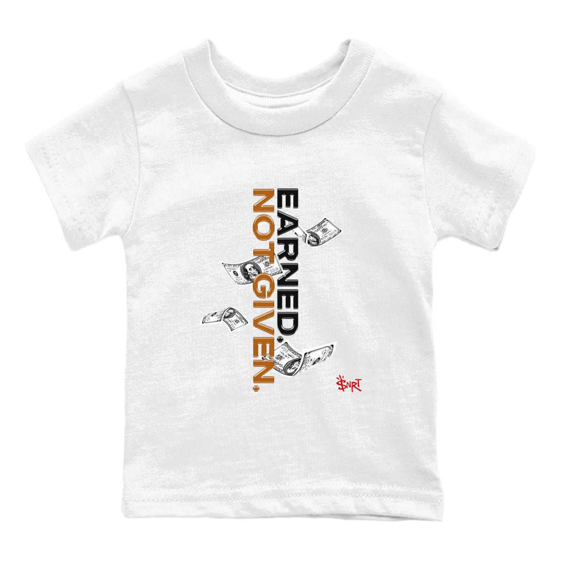 Earned Not Given snkmatch Tees Kids - Air Jordan 5 Archaeo Brown