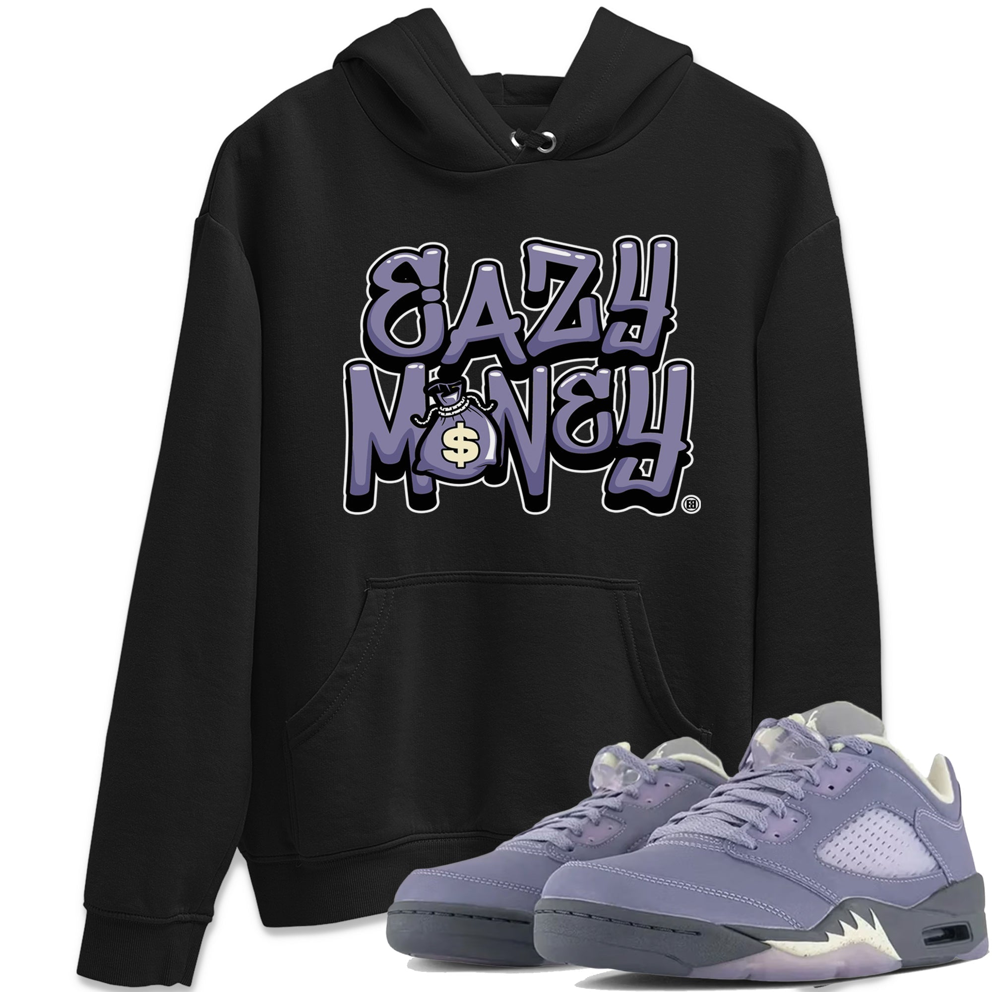 Easy Money Unisex Tops - Air Jordan 5 Indigo Haze