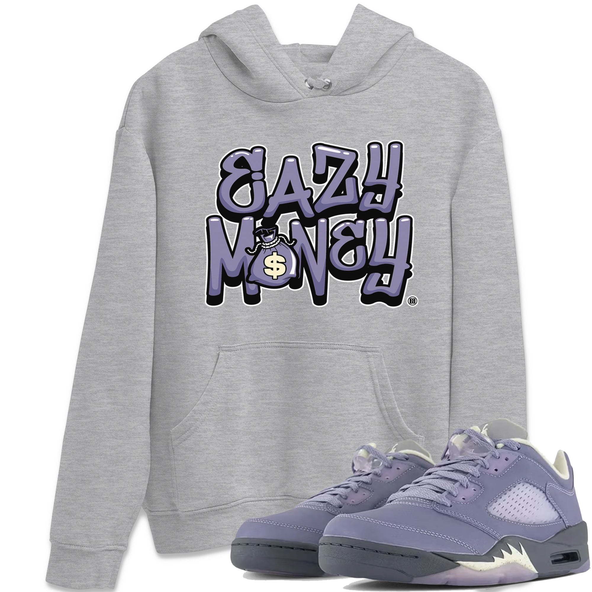 Easy Money Unisex Tops - Air Jordan 5 Indigo Haze