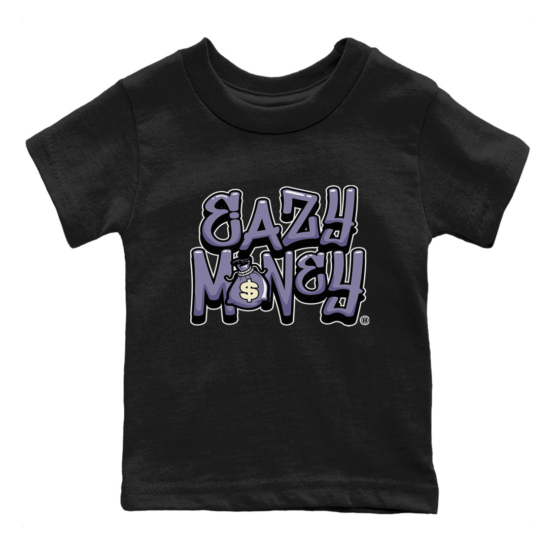 Easy Money Kids Tops - Air Jordan 5 Indigo Haze