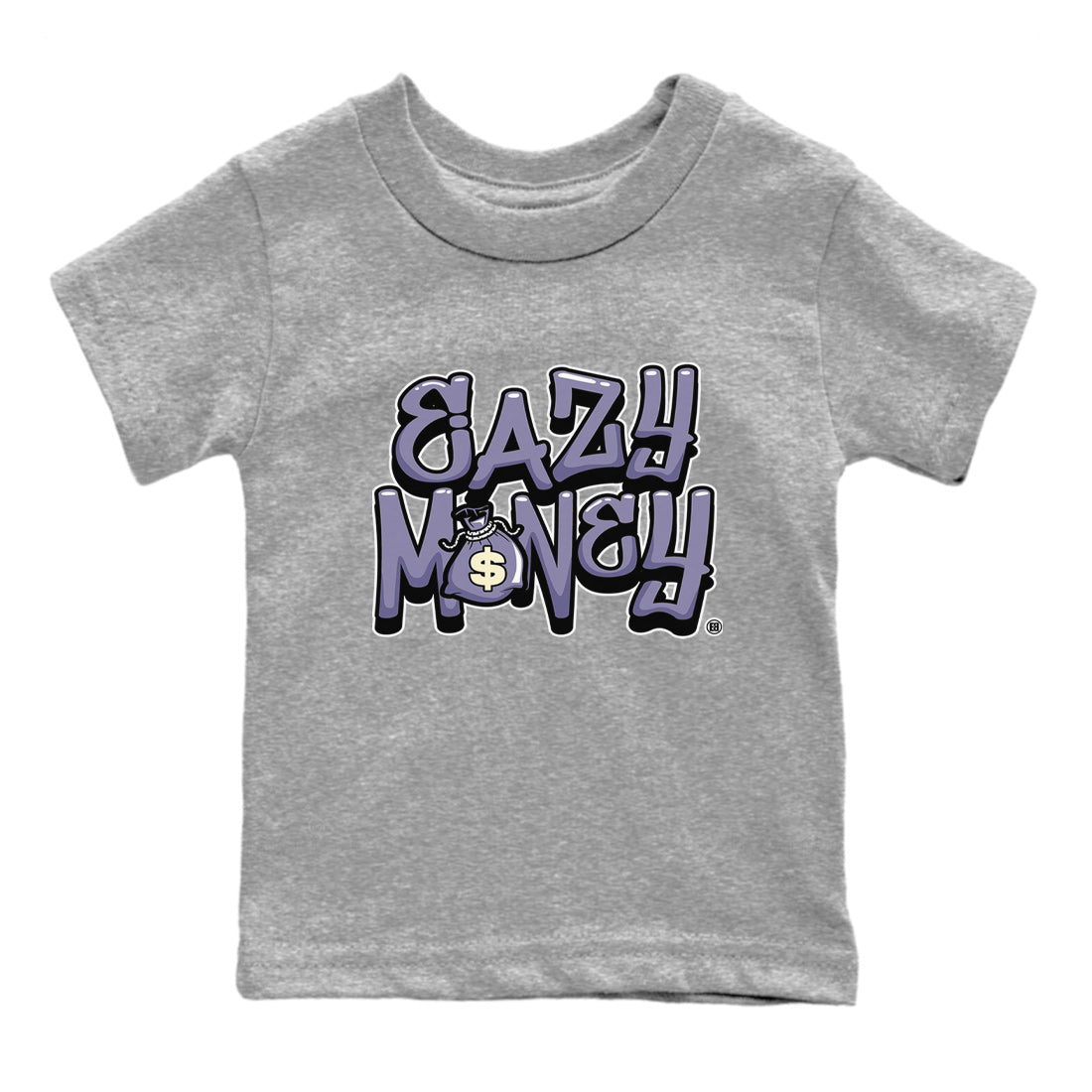 Easy Money Kids Tops - Air Jordan 5 Indigo Haze